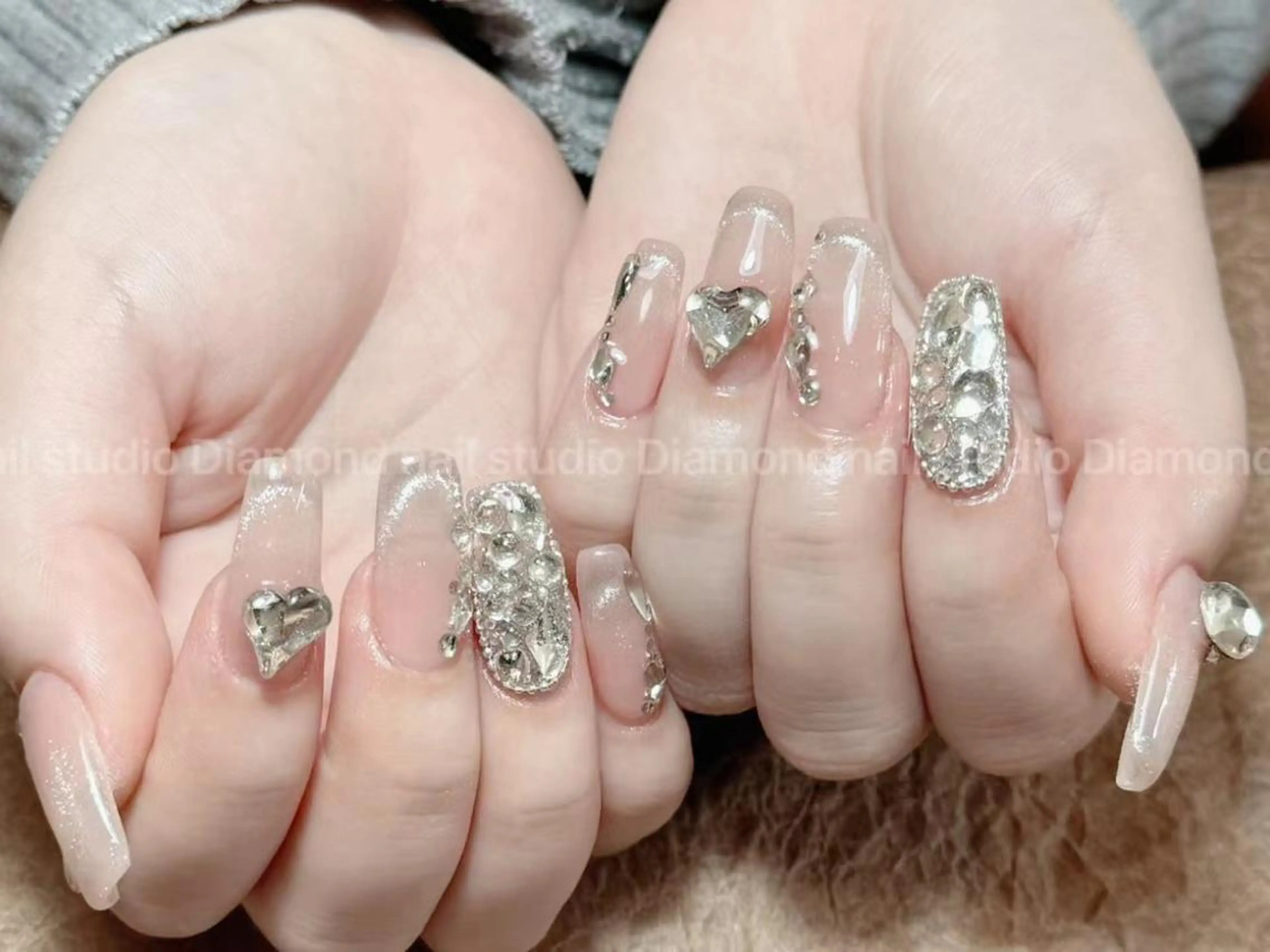 ネイル ハンドネイル ハンドケア Diamond 🚢のネイルデザイン