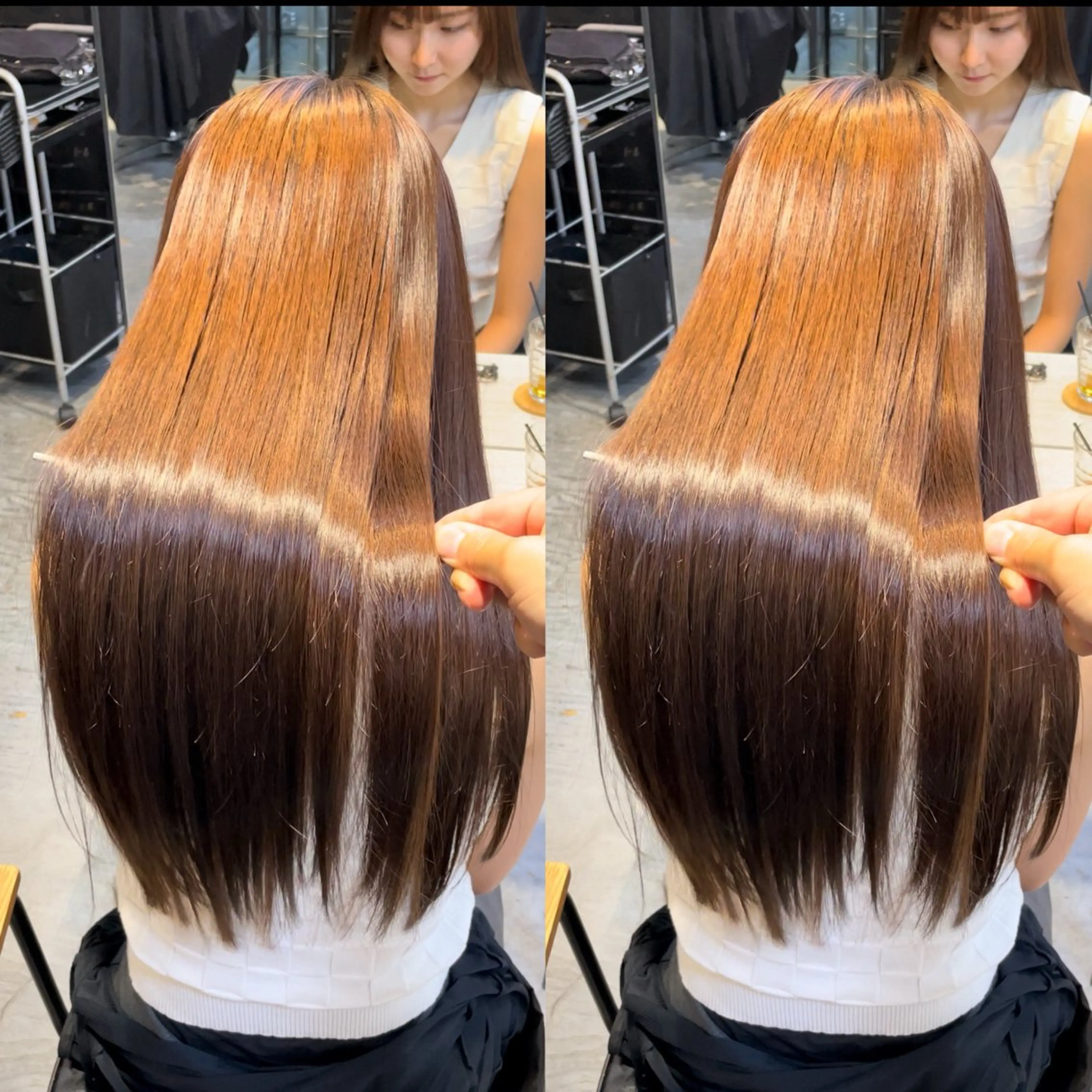 ロング 池袋メンズ縮毛矯正 ｜玉城柊平のヘアスタイル