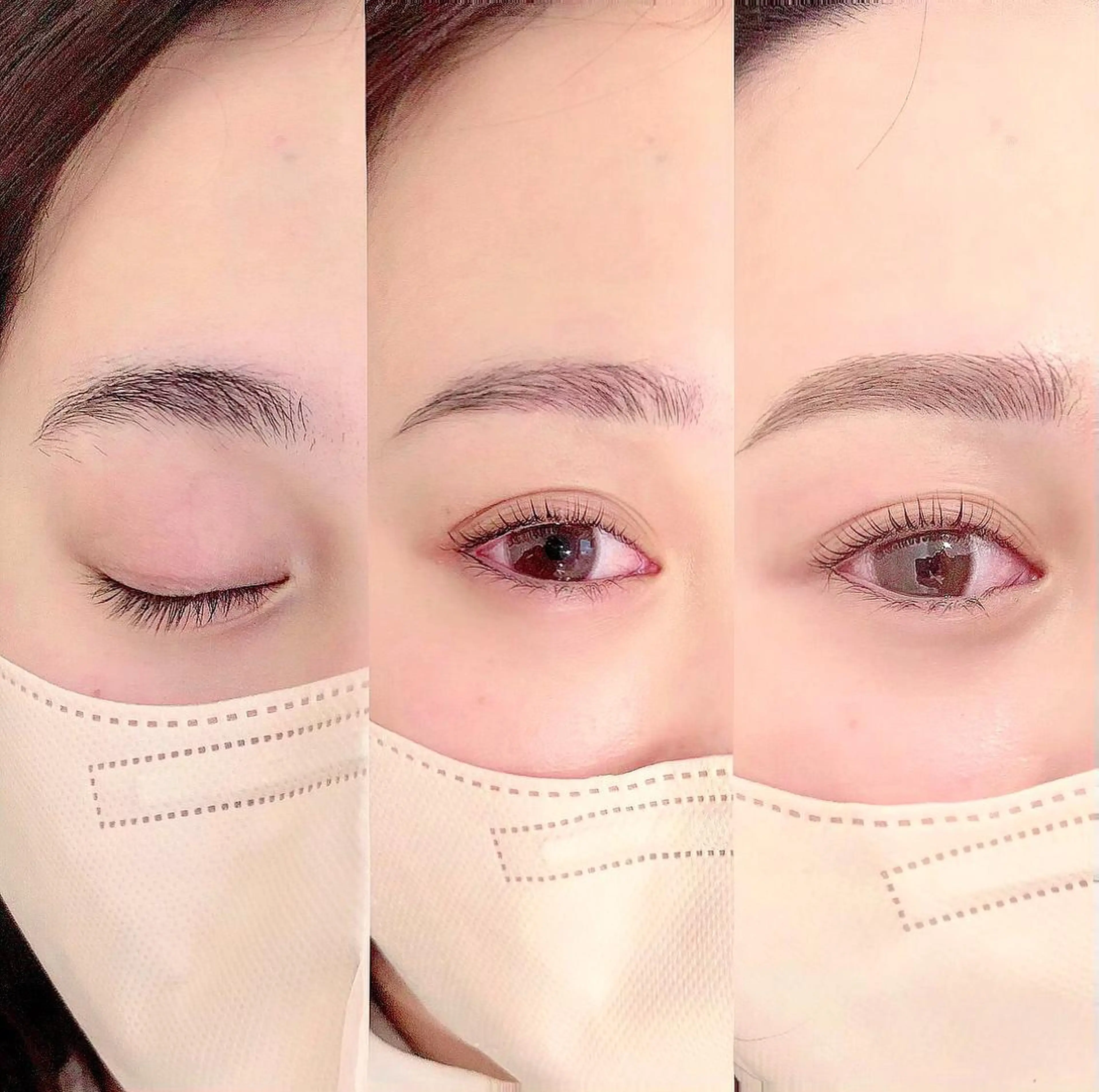 アイブロウ ワックス脱毛 . mikuのマツエク・マツパデザイン