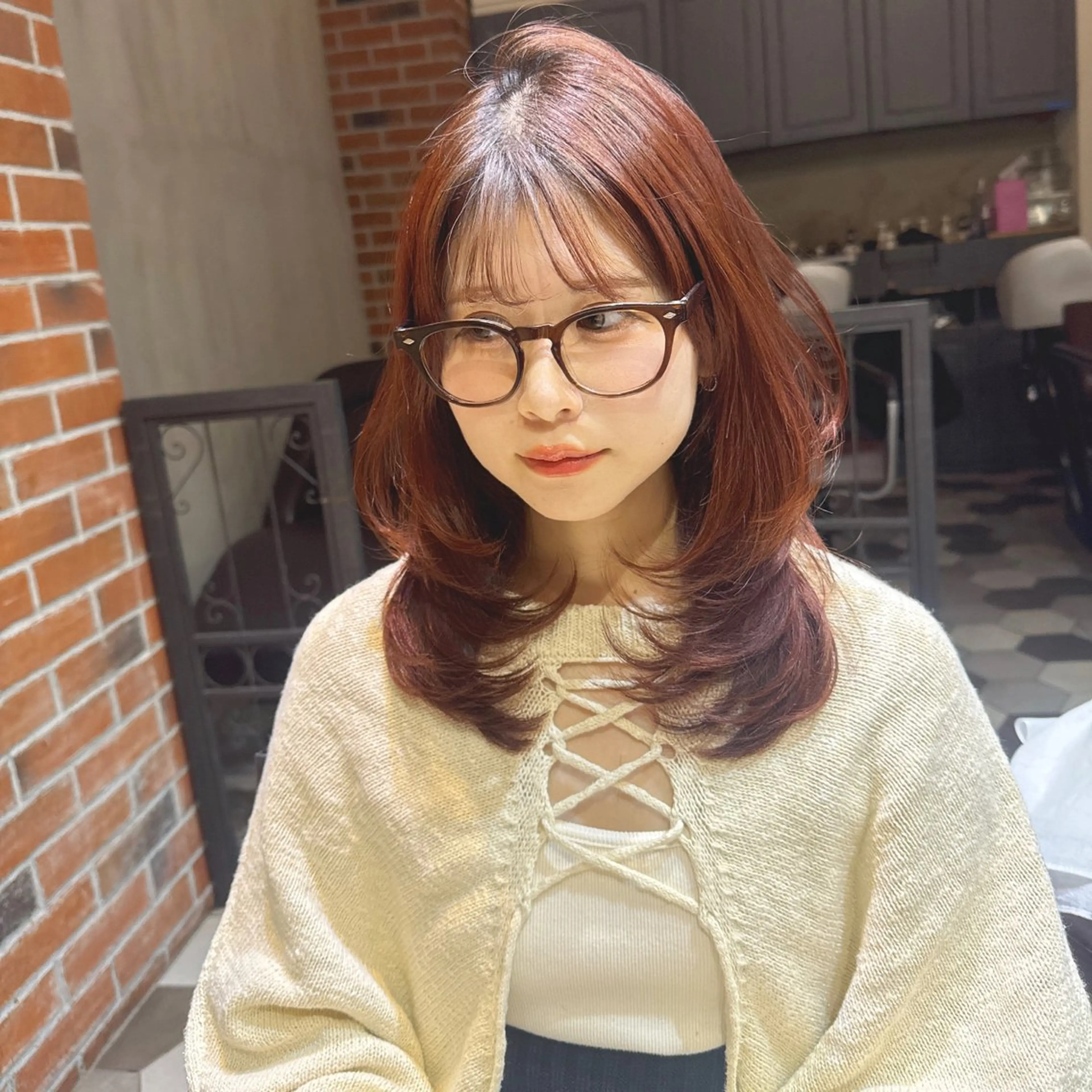 🤎minimo限定🤎【似合わせカット/CHAINONオリジナルトリートメント付き】の写真