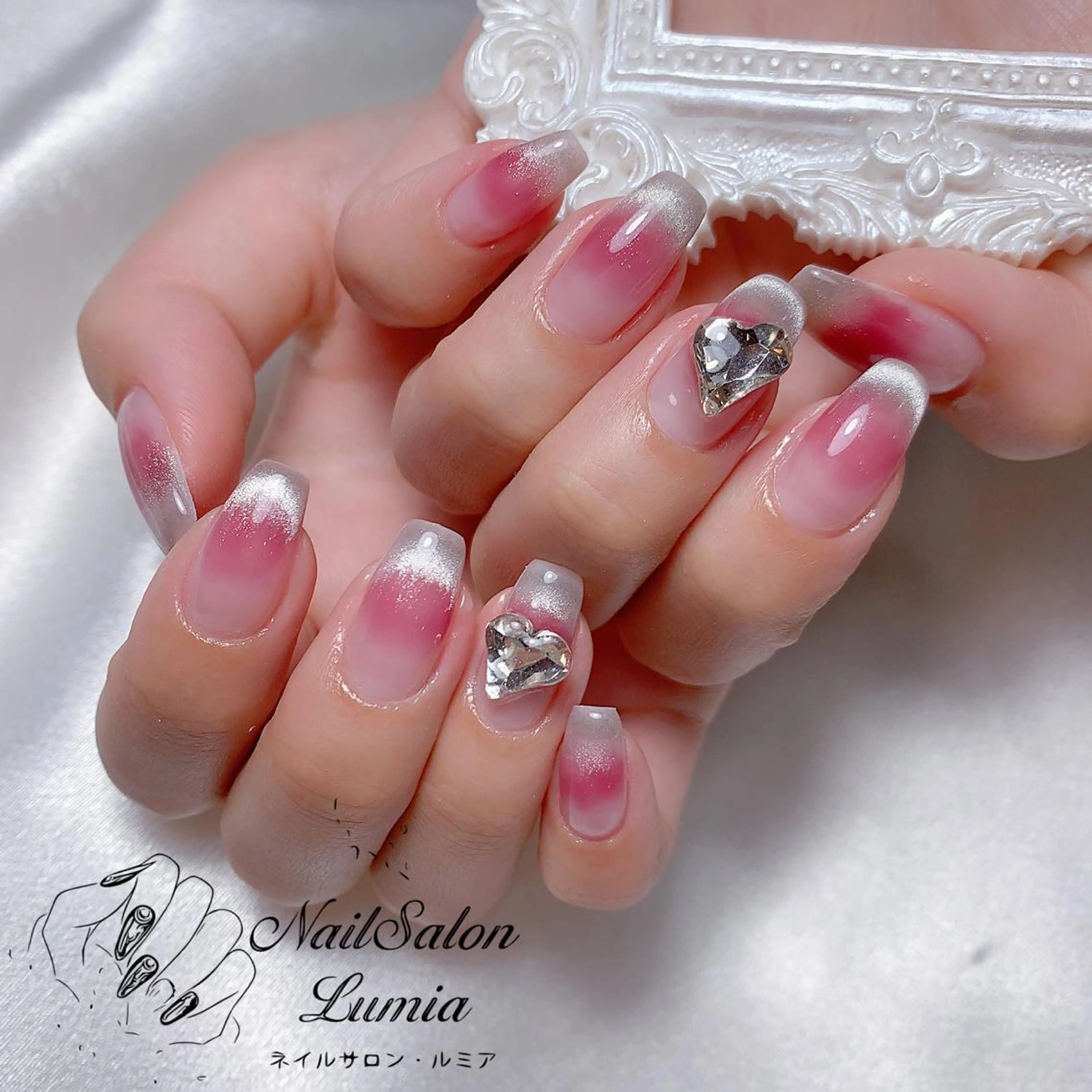 ネイル ハンドネイル ネイルサロン ルミア Lumia 店長のネイルデザイン