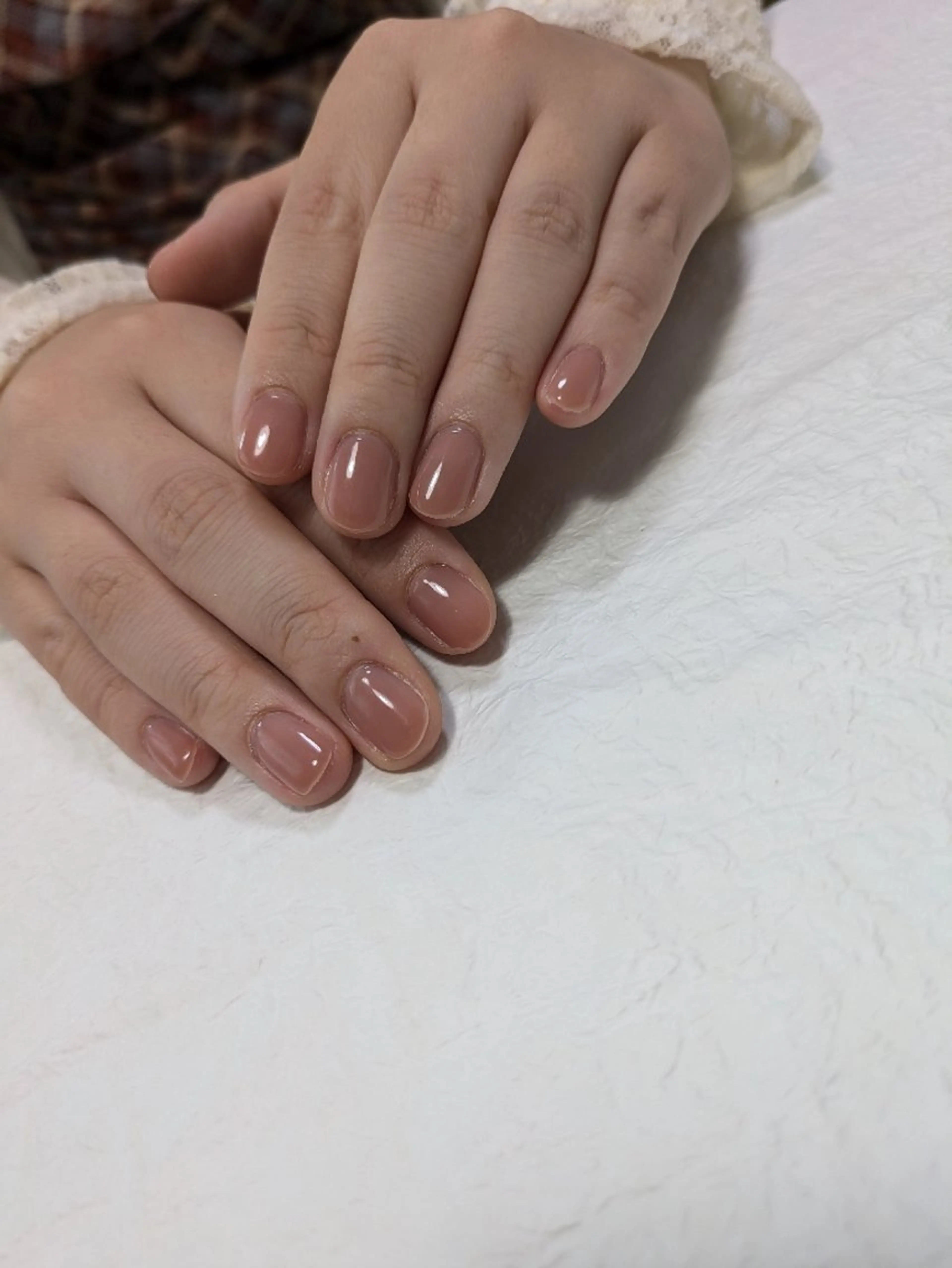 ネイル ワンカラーネイル YASUNAGA HIROMIのネイルデザイン