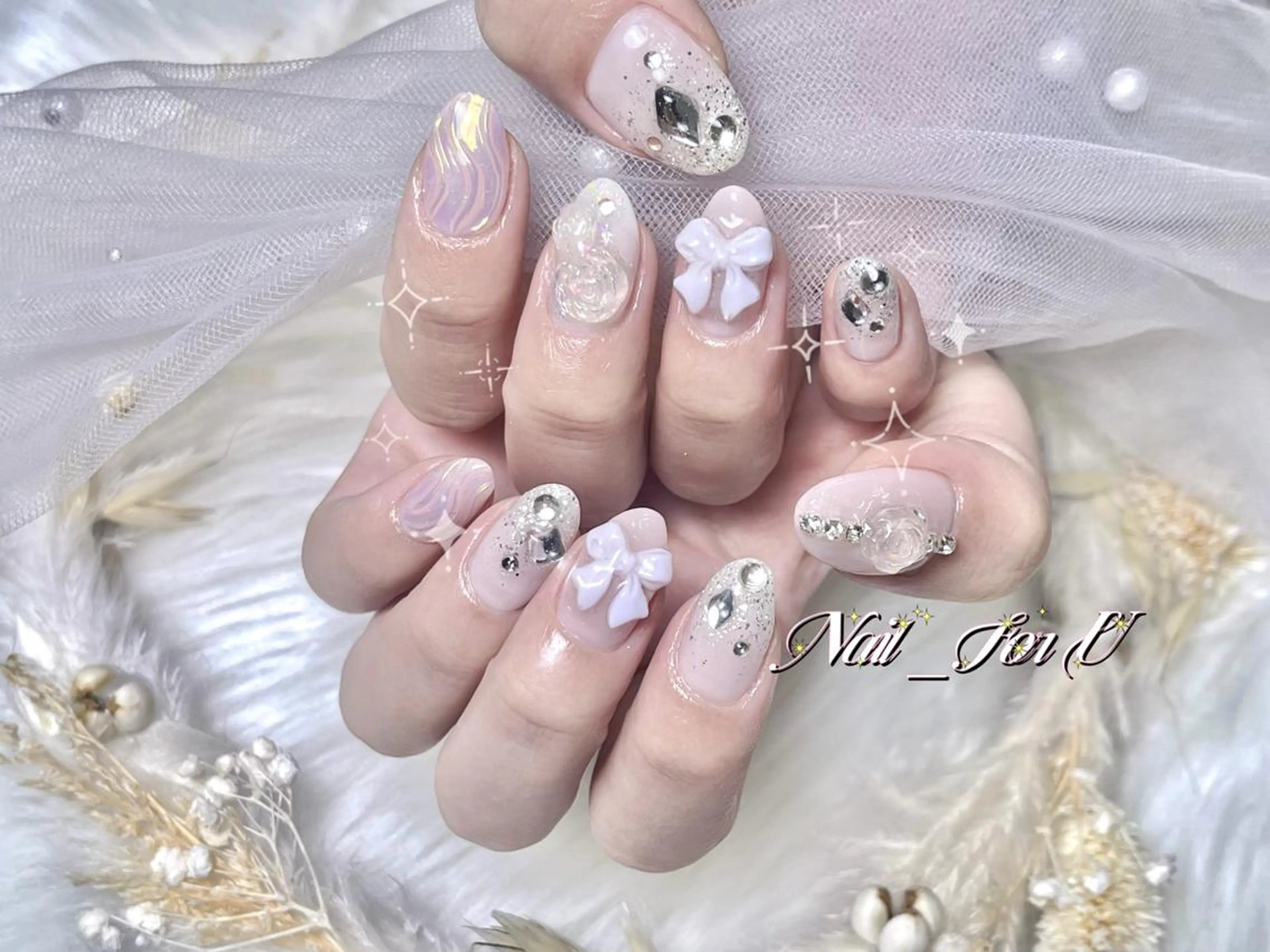 カラー ネイル ハンドネイル ハンドケア For U nail スカルプ専門店のネイルデザイン