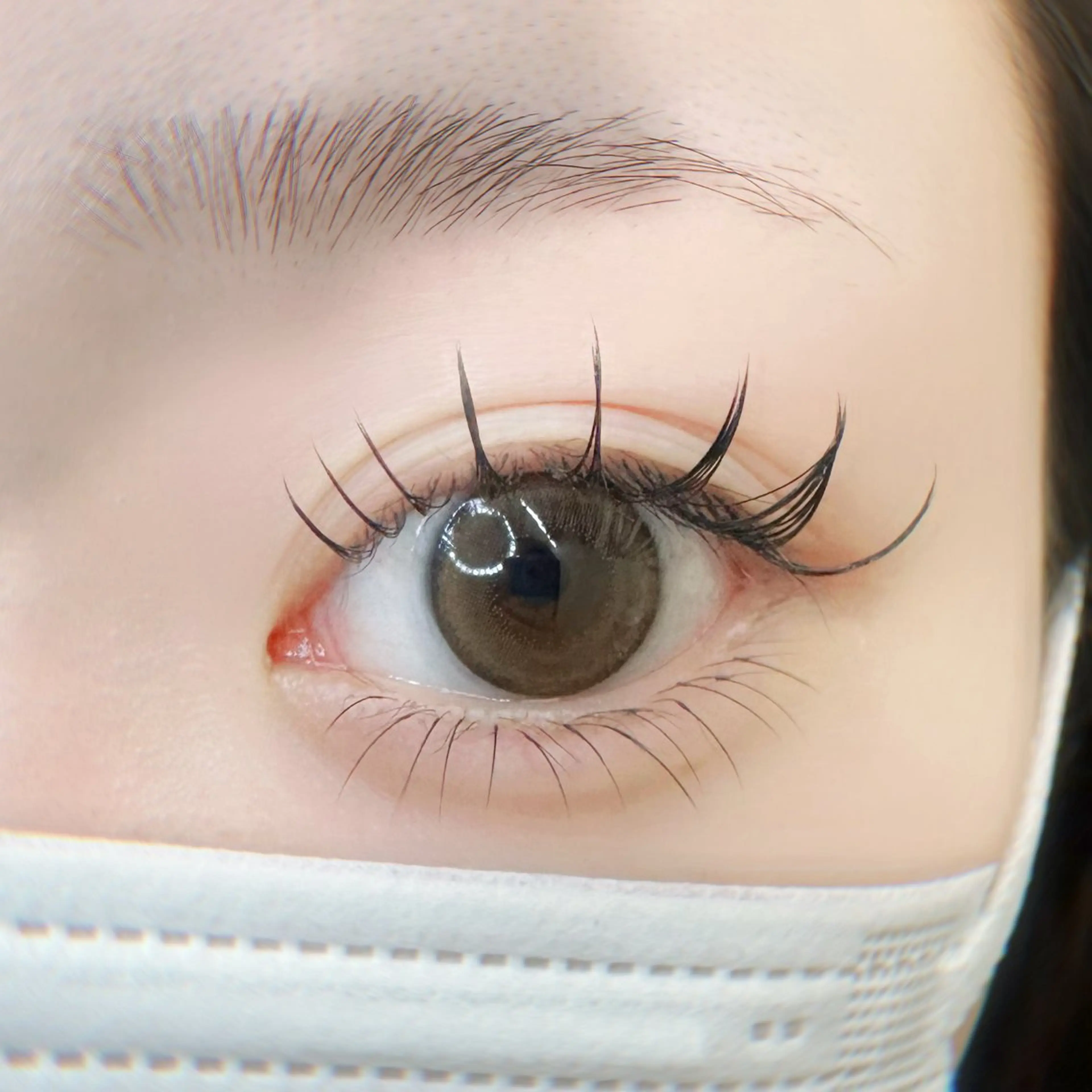 下マツエク20本の写真