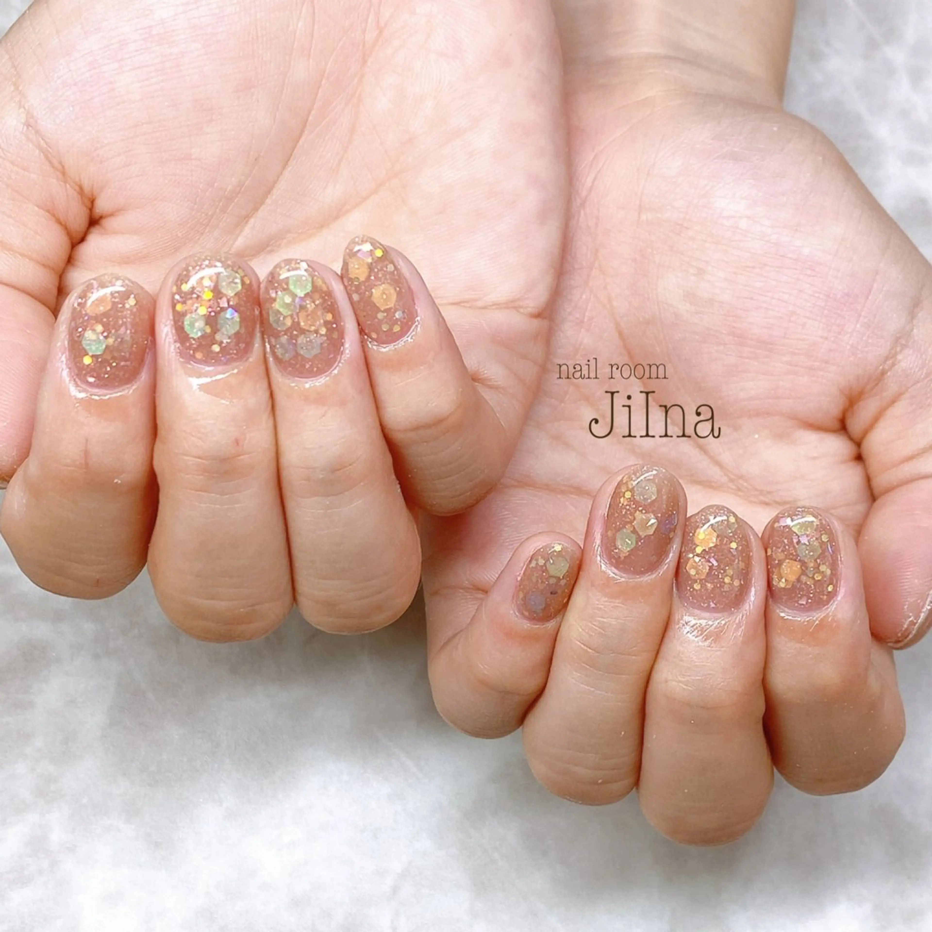 ネイル ワンカラーネイル JiIna nailのネイルデザイン