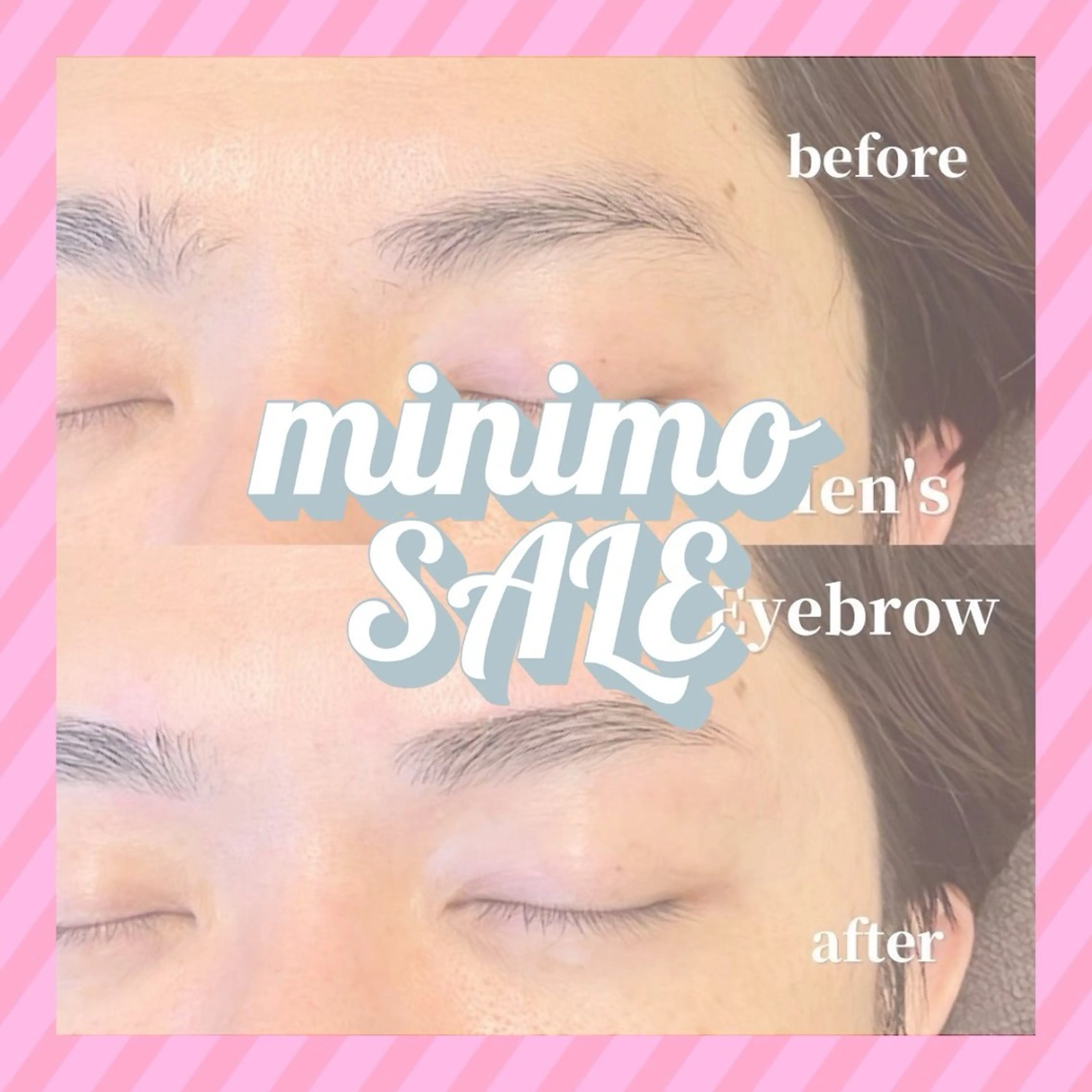 🚩ミニモSALE🚩【💼メンズ眉毛|men'sアイブロウWax💼】丁寧なカウンセリングで垢抜け💼の写真