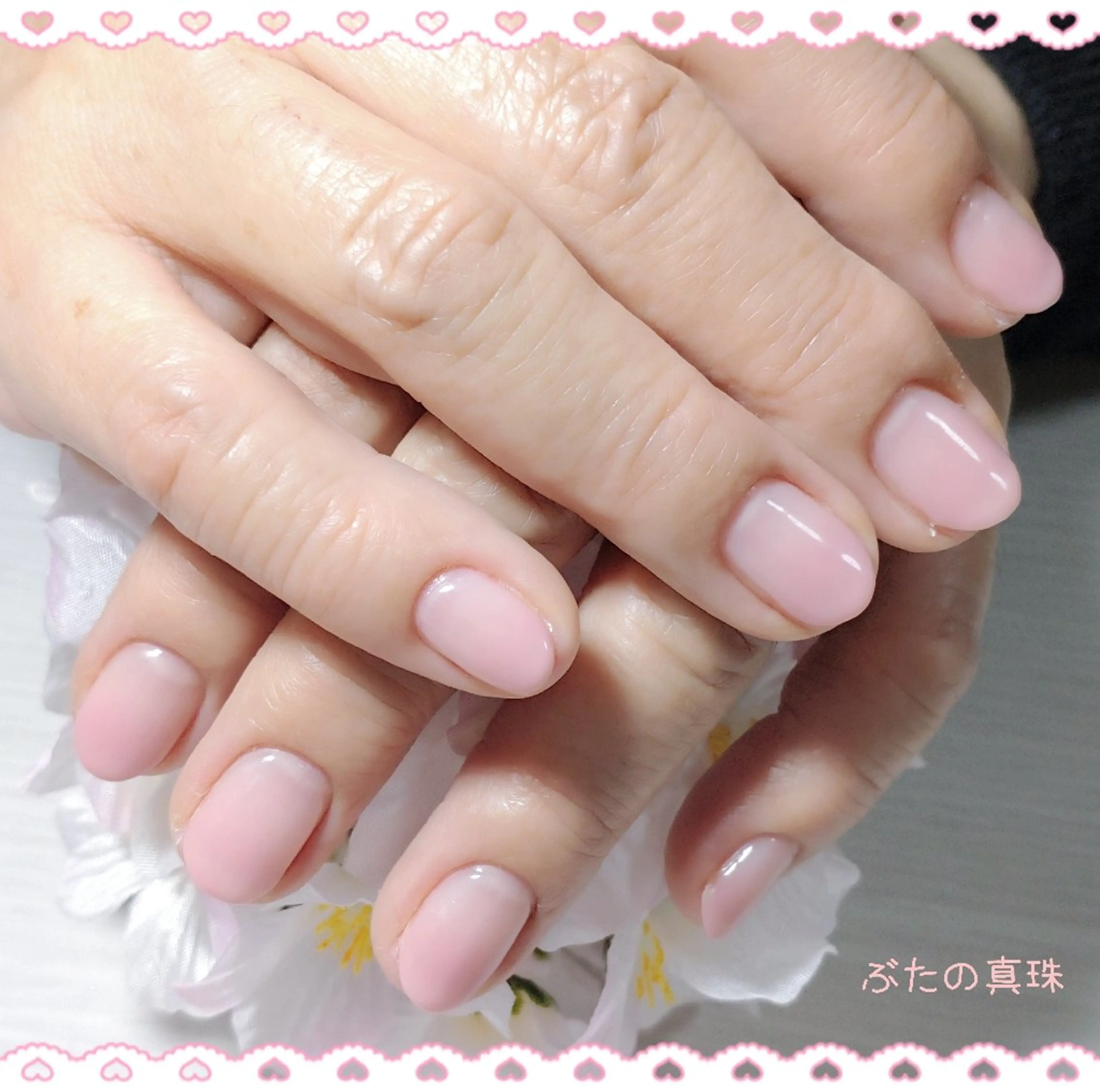 ネイル ハンドネイル 林 珠里のネイルデザイン