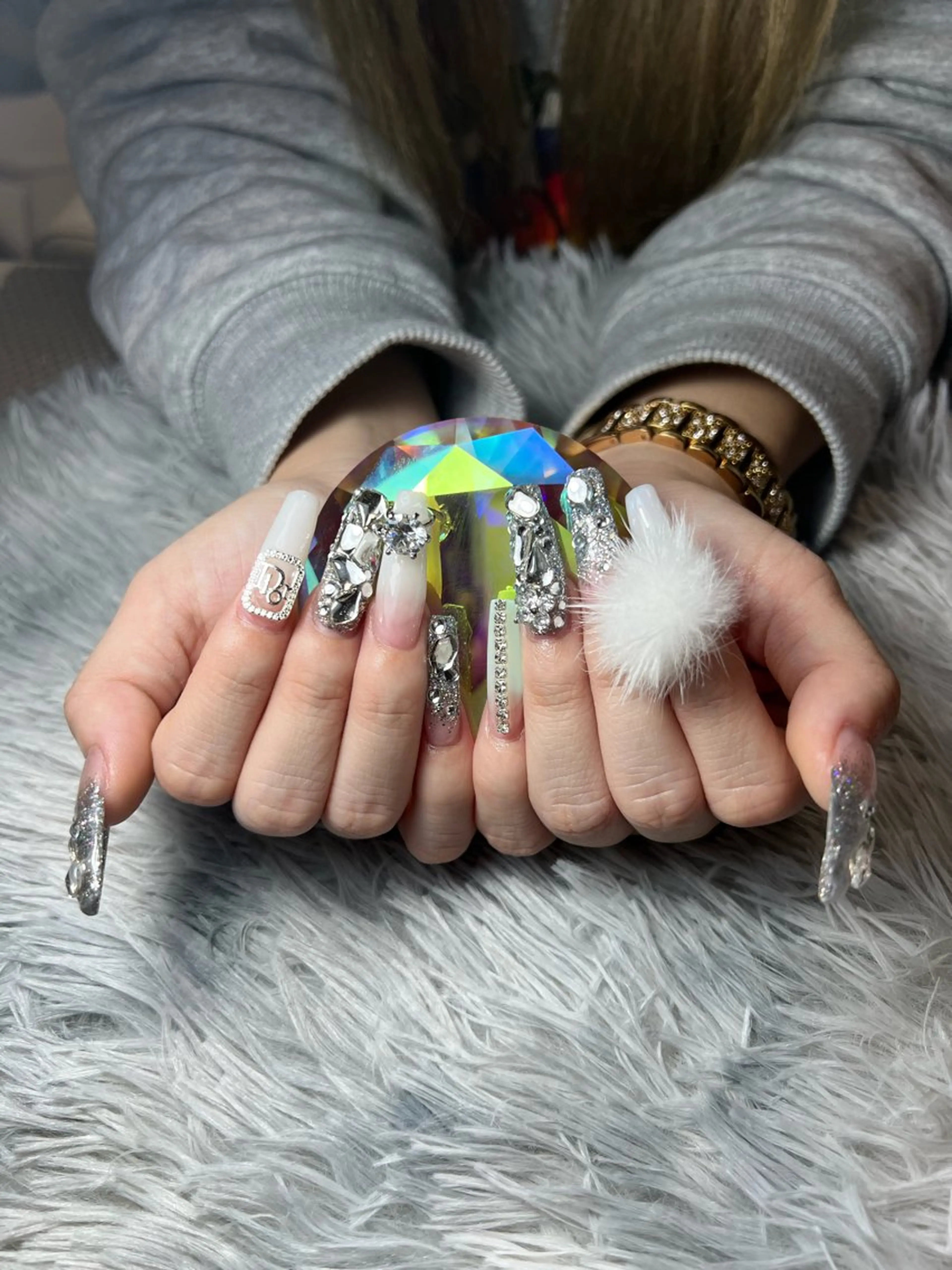 ネイル スカルプネイル ハンドネイル シェヌネイル JURAのネイルデザイン