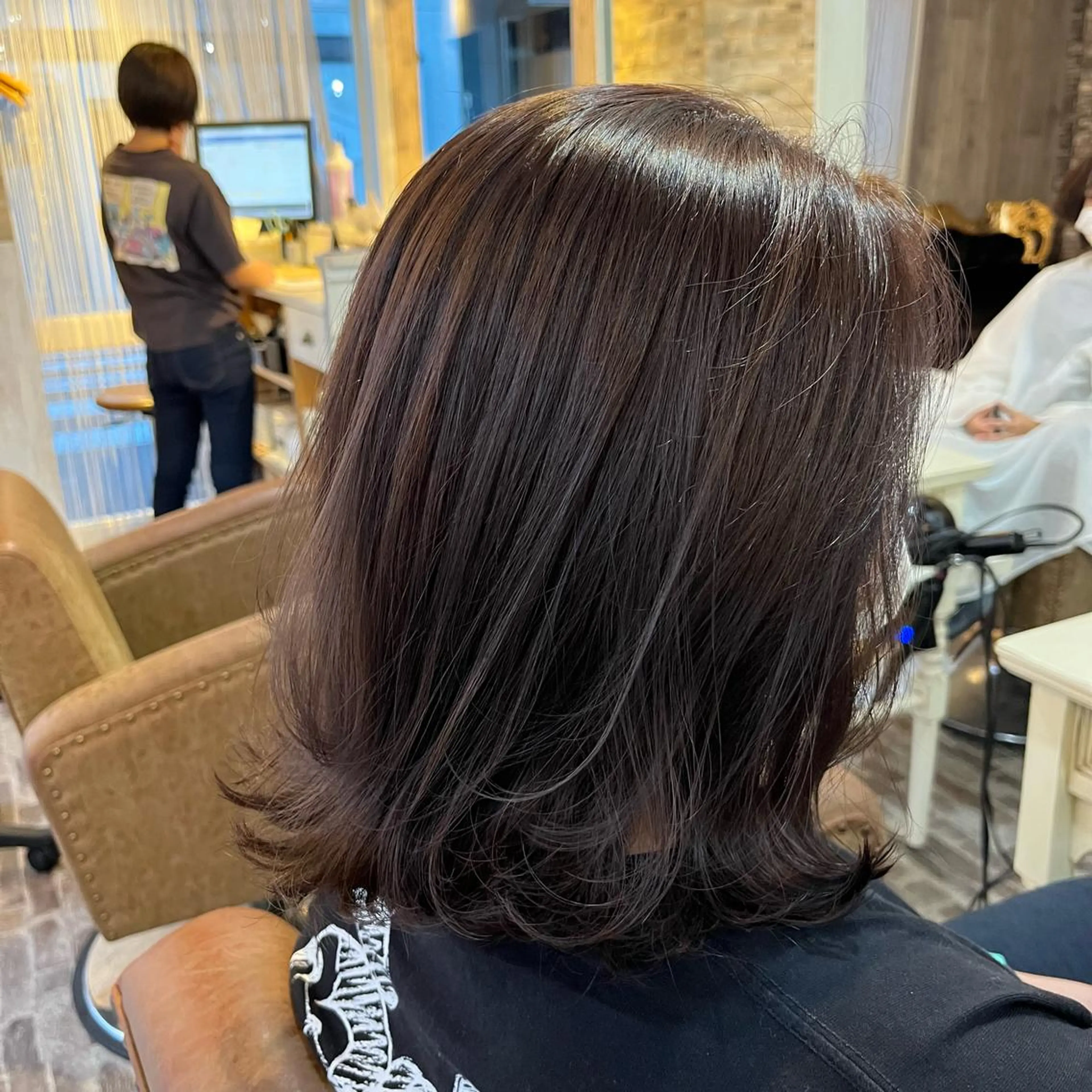 ミディアム 🌷L'oeuf 【ﾙﾌ】ホシカワ🌷のヘアスタイル