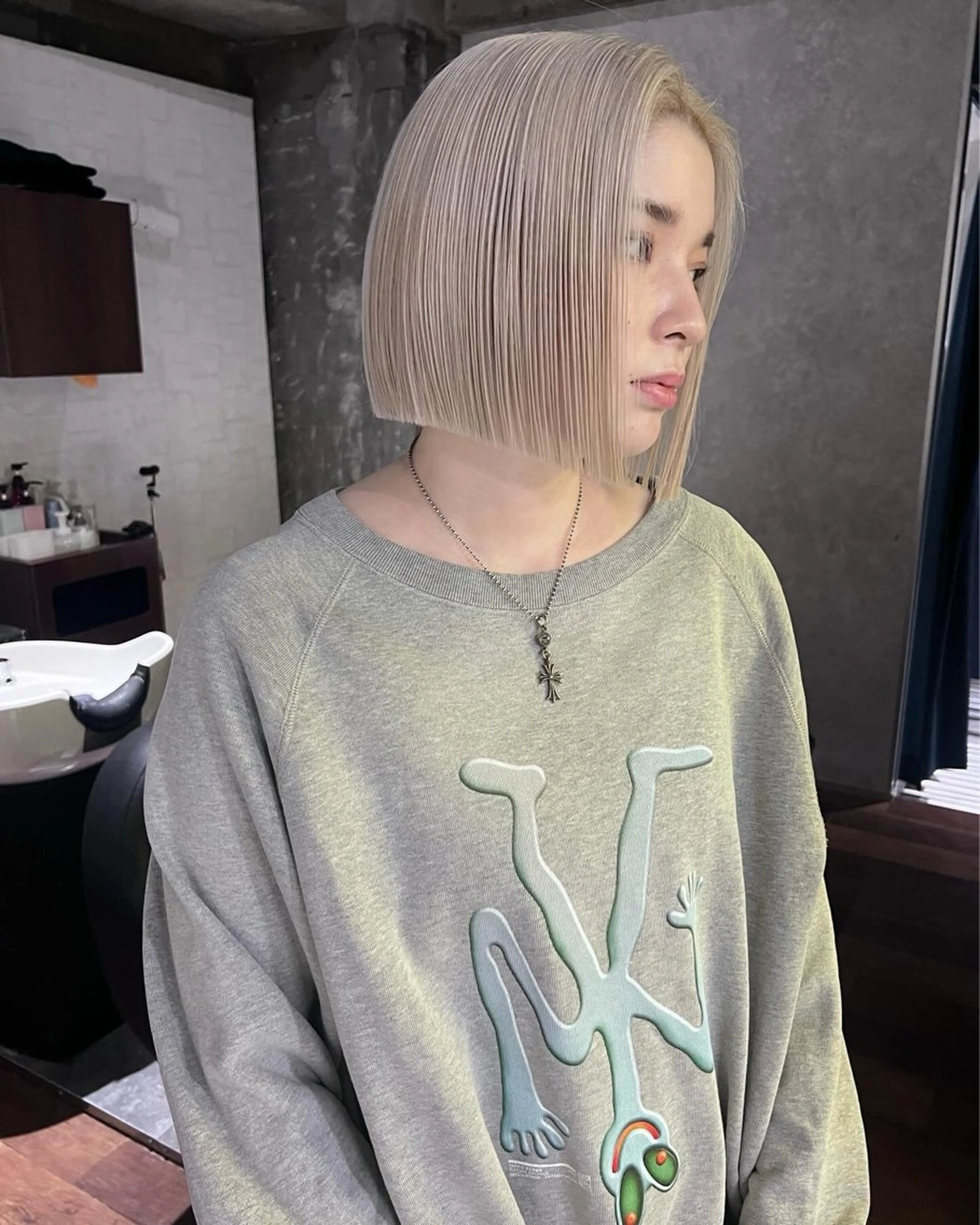 ショート カラー カット ヘアカラー トリートメント ヘアセット 🧡色落ちまで2度綺 麗なカラー🧡ヨシキのヘアスタイル