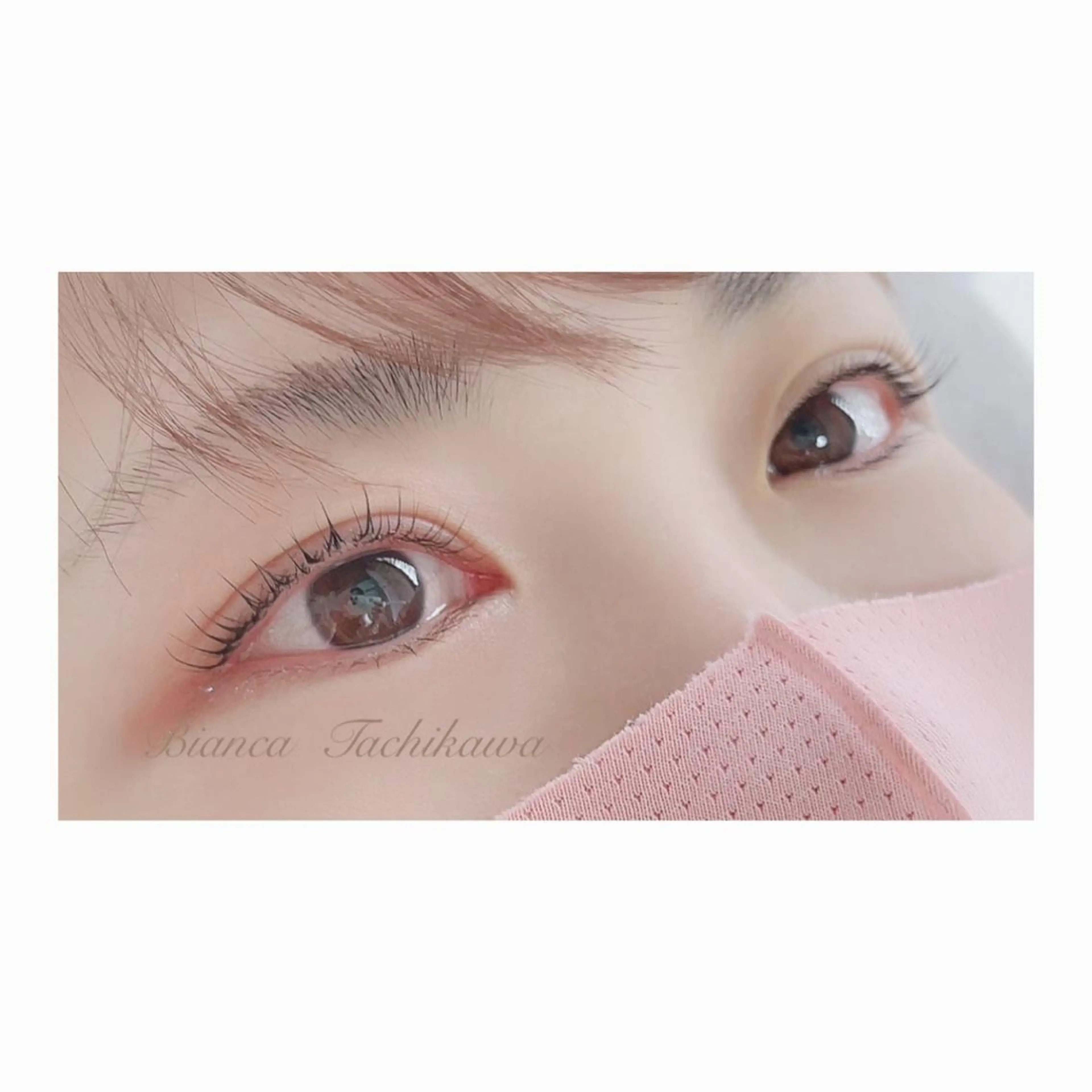 マツエク・マツパ アイブロウ マツパ Bianca阿佐ヶ谷 かやしま🫧のマツエク・マツパデザイン