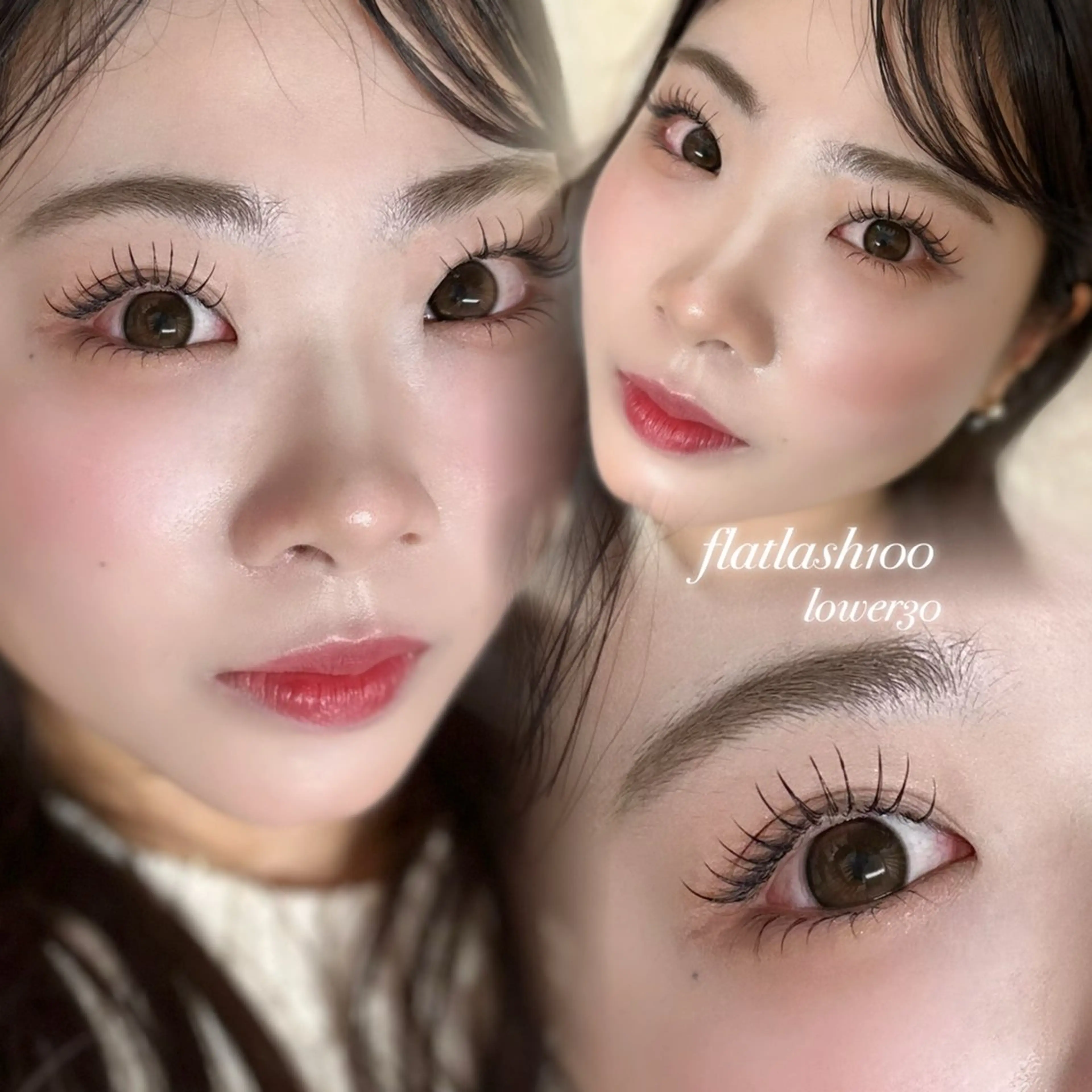 上下エクステ(上100/下30)の写真