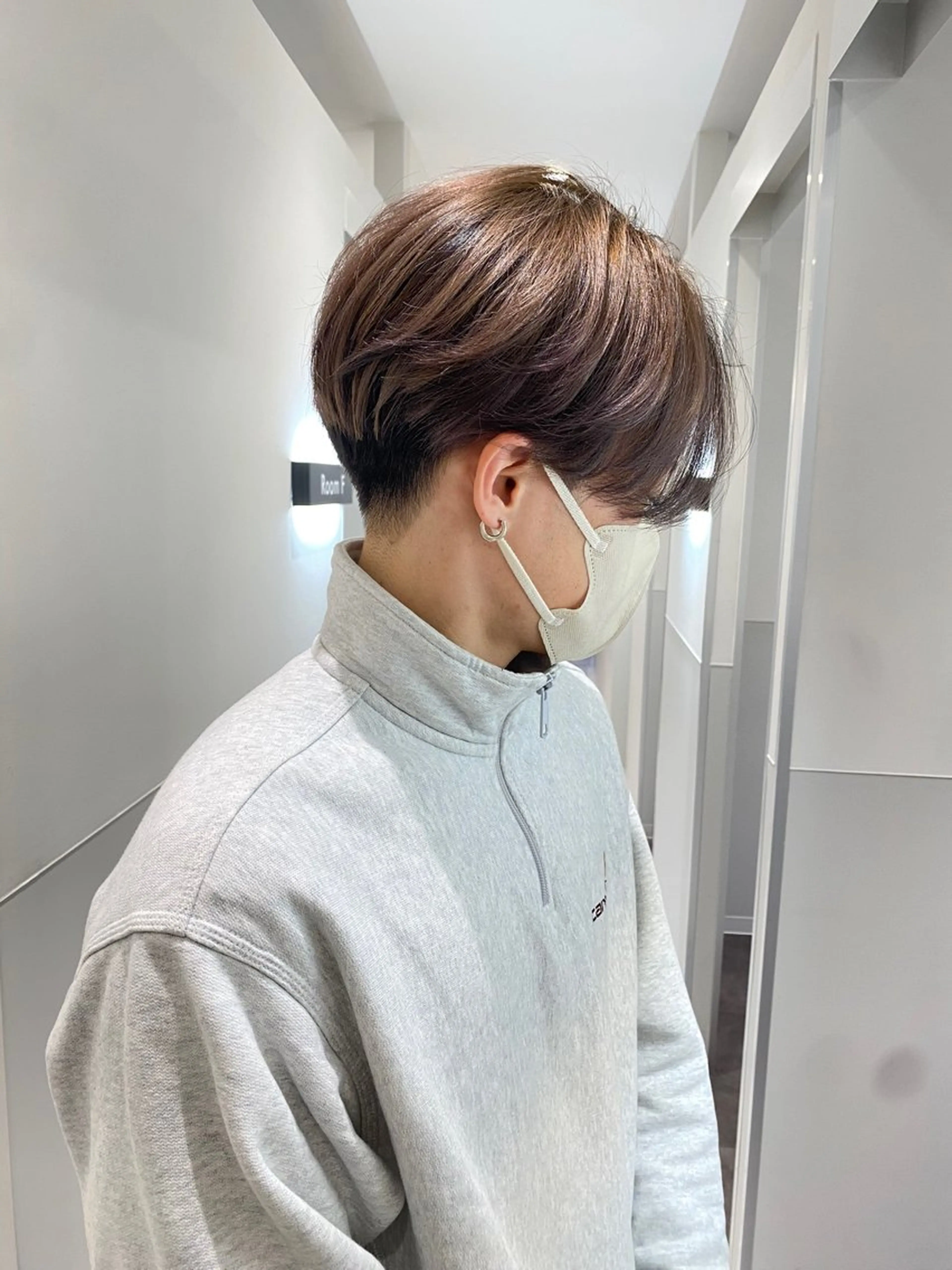 カラー メンズ メンズブリーチ ブリーチ ケアブリーチ REN/ケアブリーチ /ハイトーン/名駅のヘアスタイル