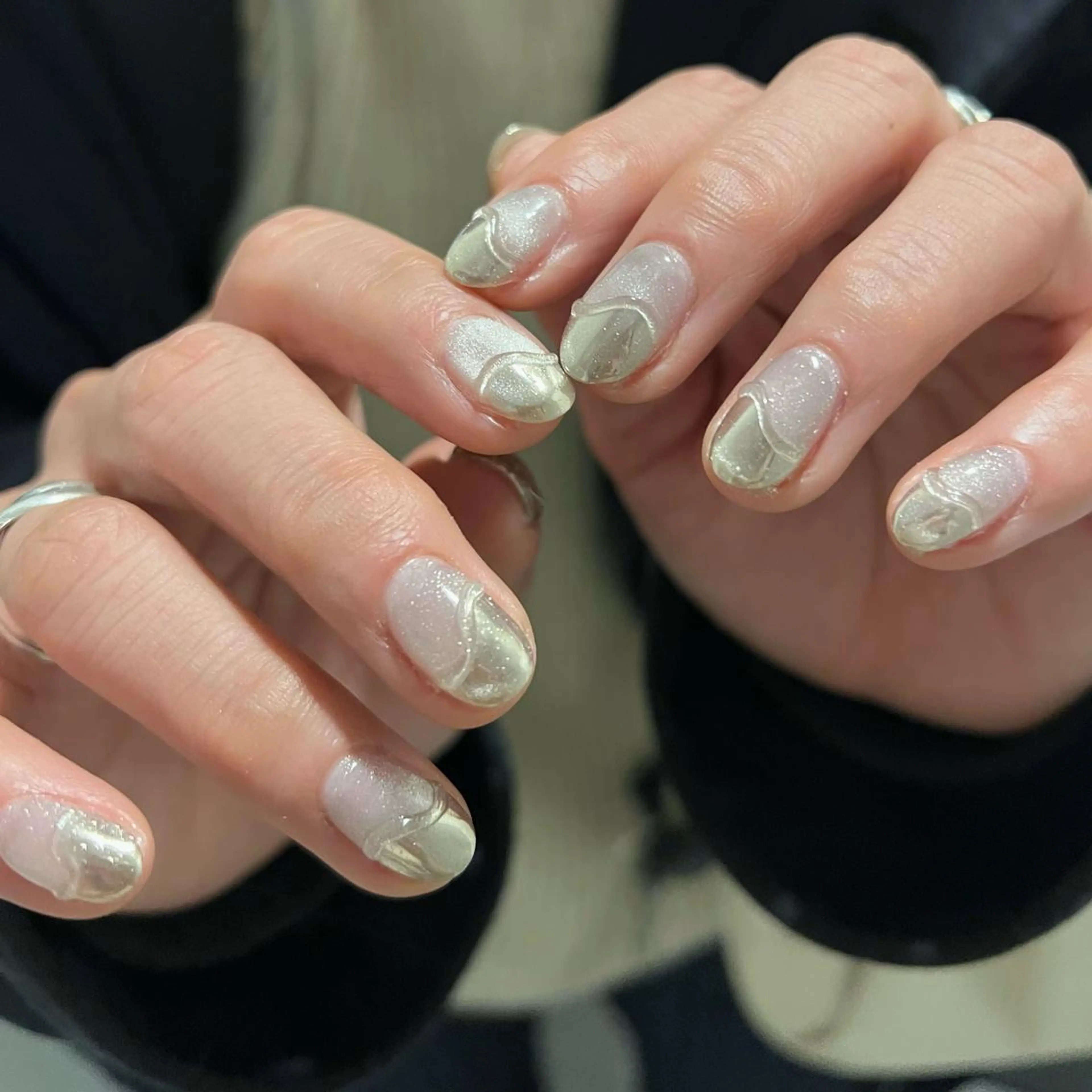 ネイル ハンドネイル nuás nailのネイルデザイン