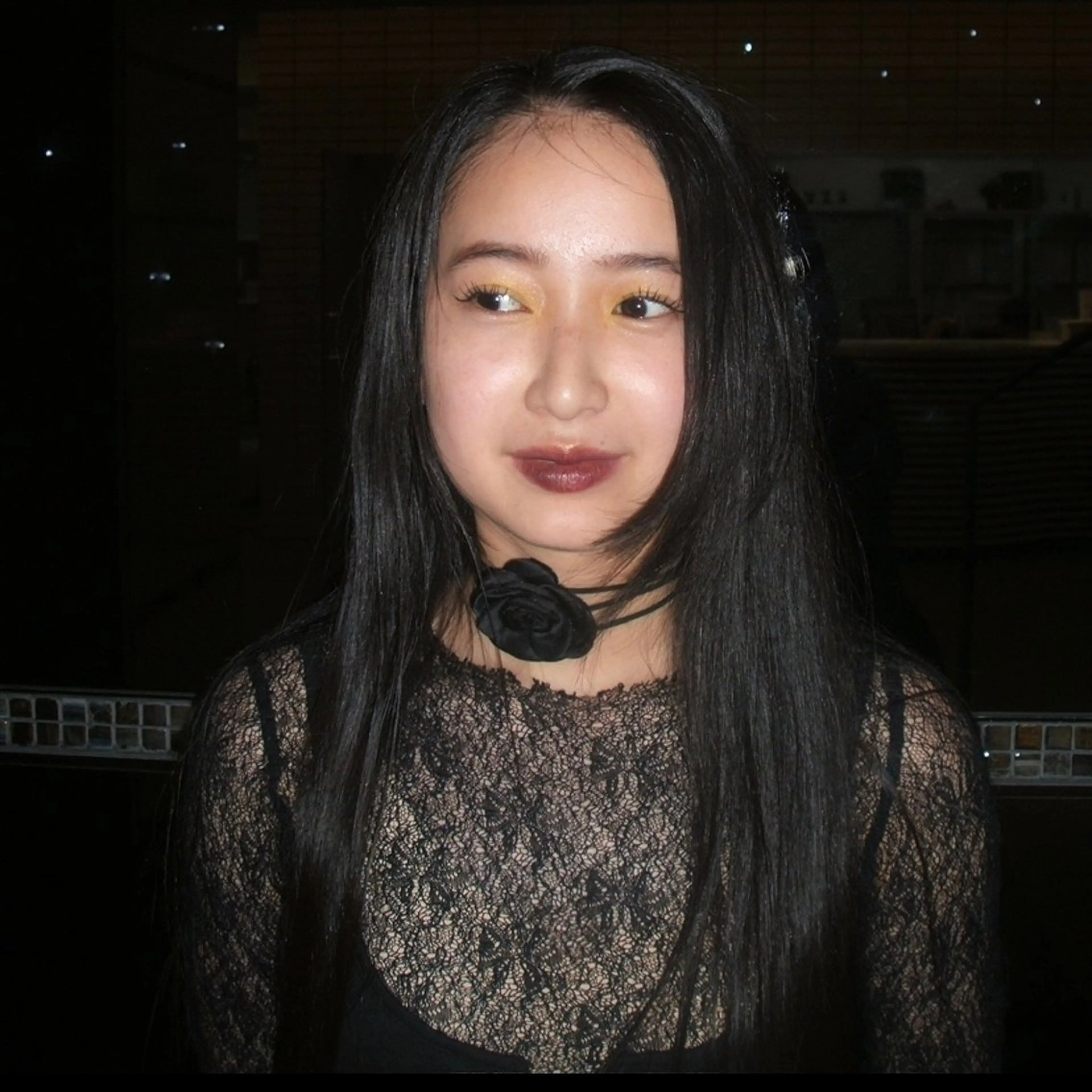 ロング 大下 心渚 /ブリーチ/艶カラーのヘアスタイル