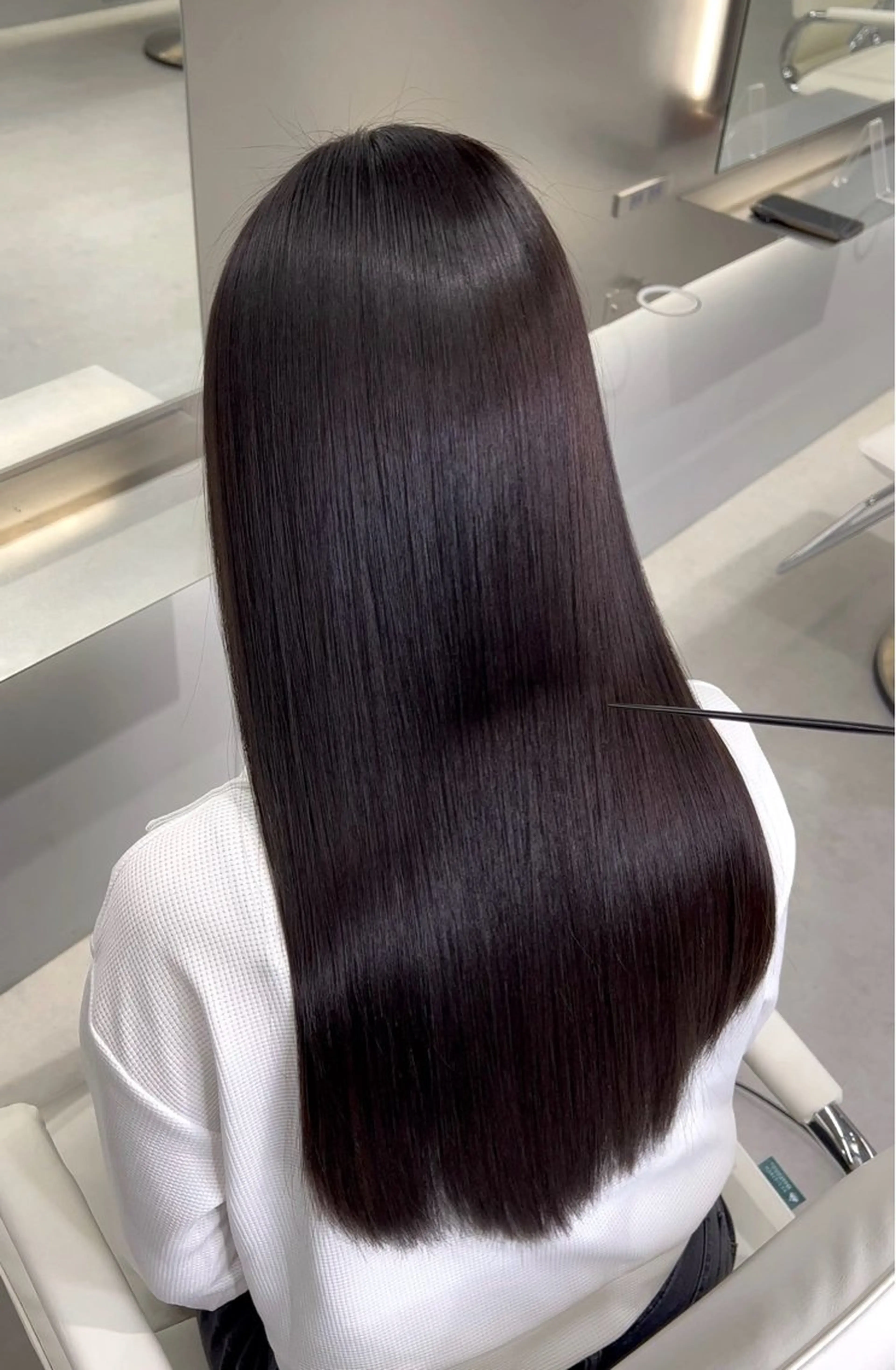 【髪質改善】髪質改善カラー+髪質改善トリートメント🪄の写真