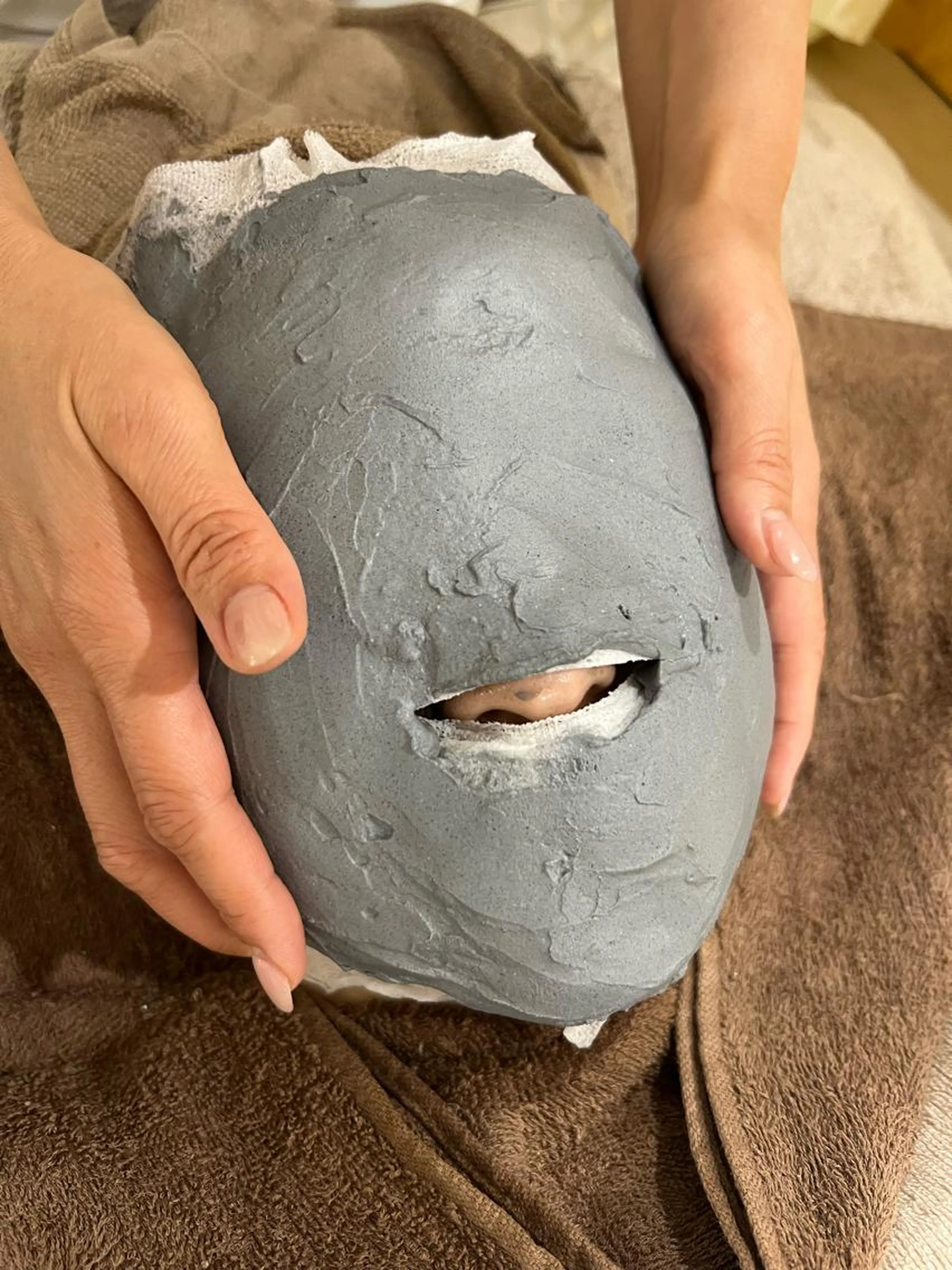 本気で小顔【小顔リンパ・矯正】石膏パック付の写真