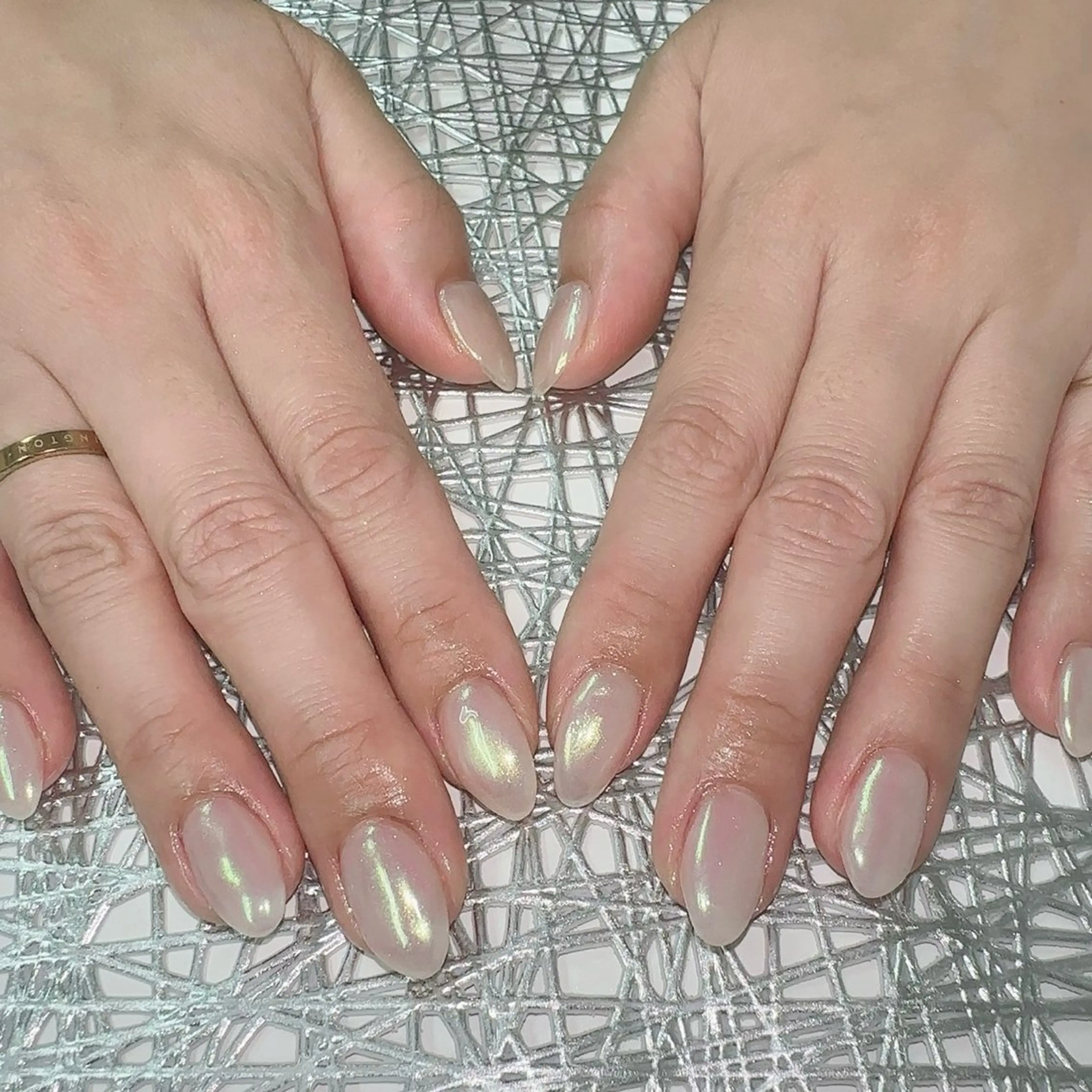 ネイル ミラーネイル ハンドネイル KAONAILpg東大和店所属・KAONAIL ☆MAI☆のネイルデザイン