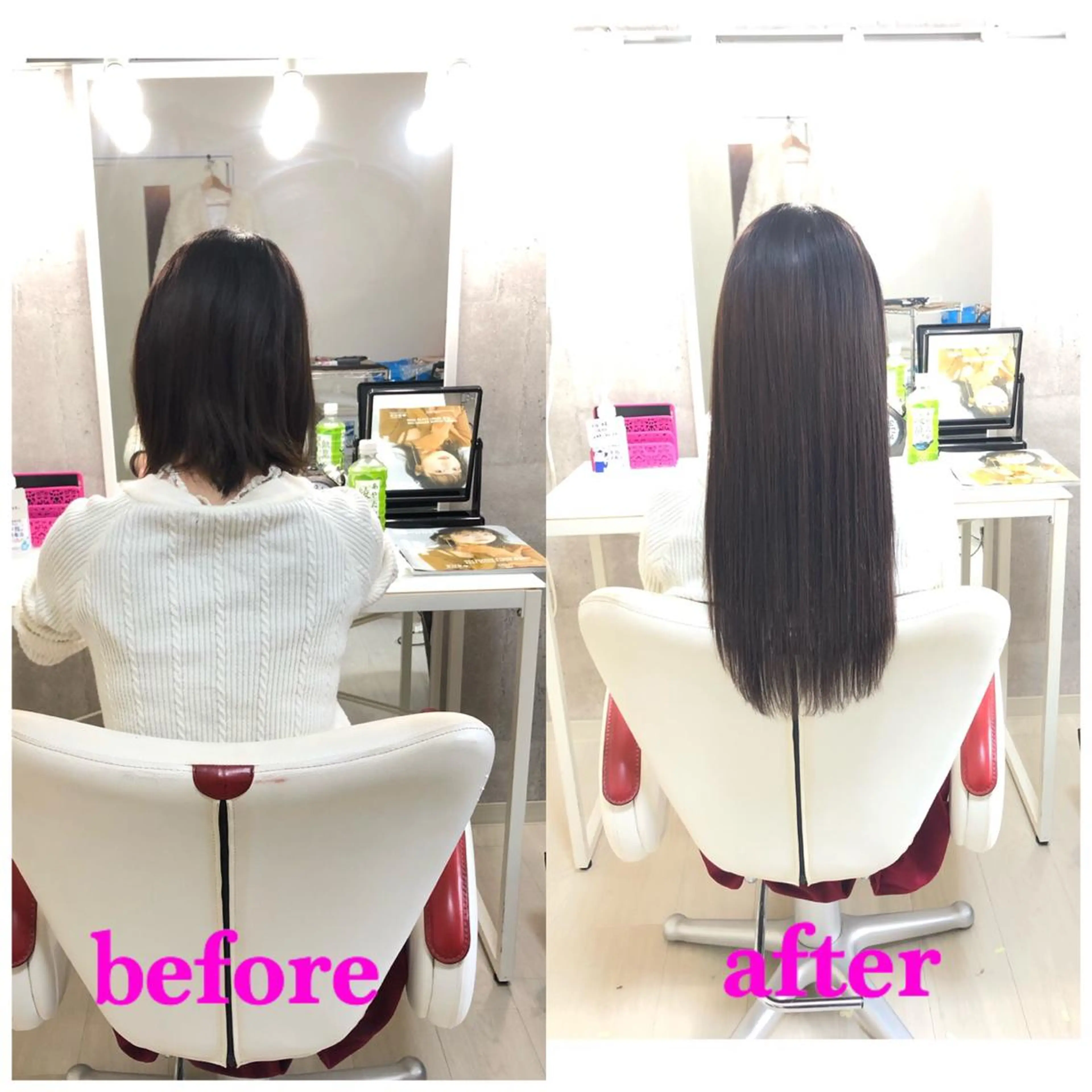 ロング エクステ ドレスアップ心斎橋店所属・🌸ドレスアップ 心斎橋店🌸のヘアスタイル