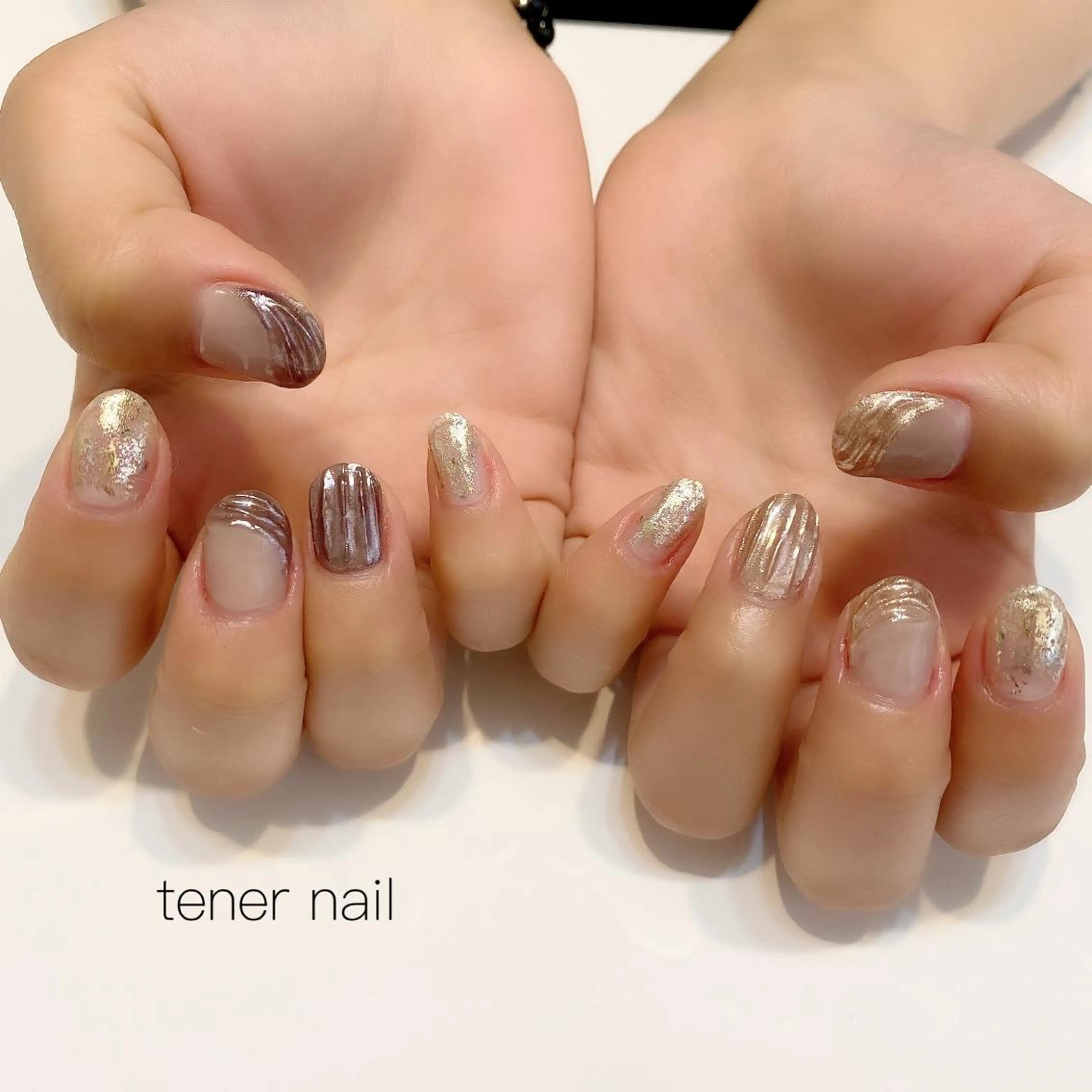ネイル ミラーネイル tener  nail  テネルネイル所属・テネルネイル tener nailのネイルデザイン