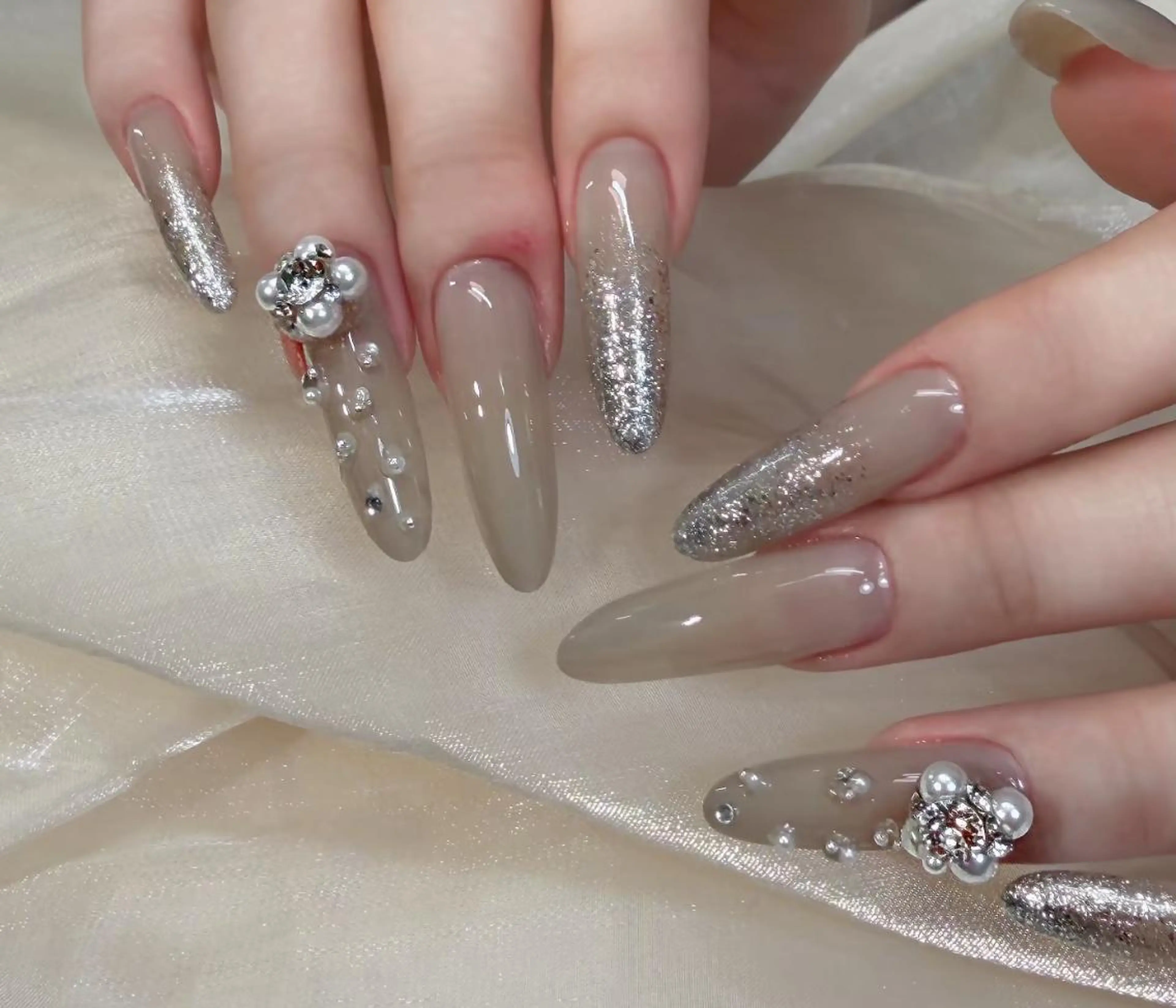 キッズ ハンドネイル By moonネイル 🌷ワンホン/韓国風のネイルデザイン