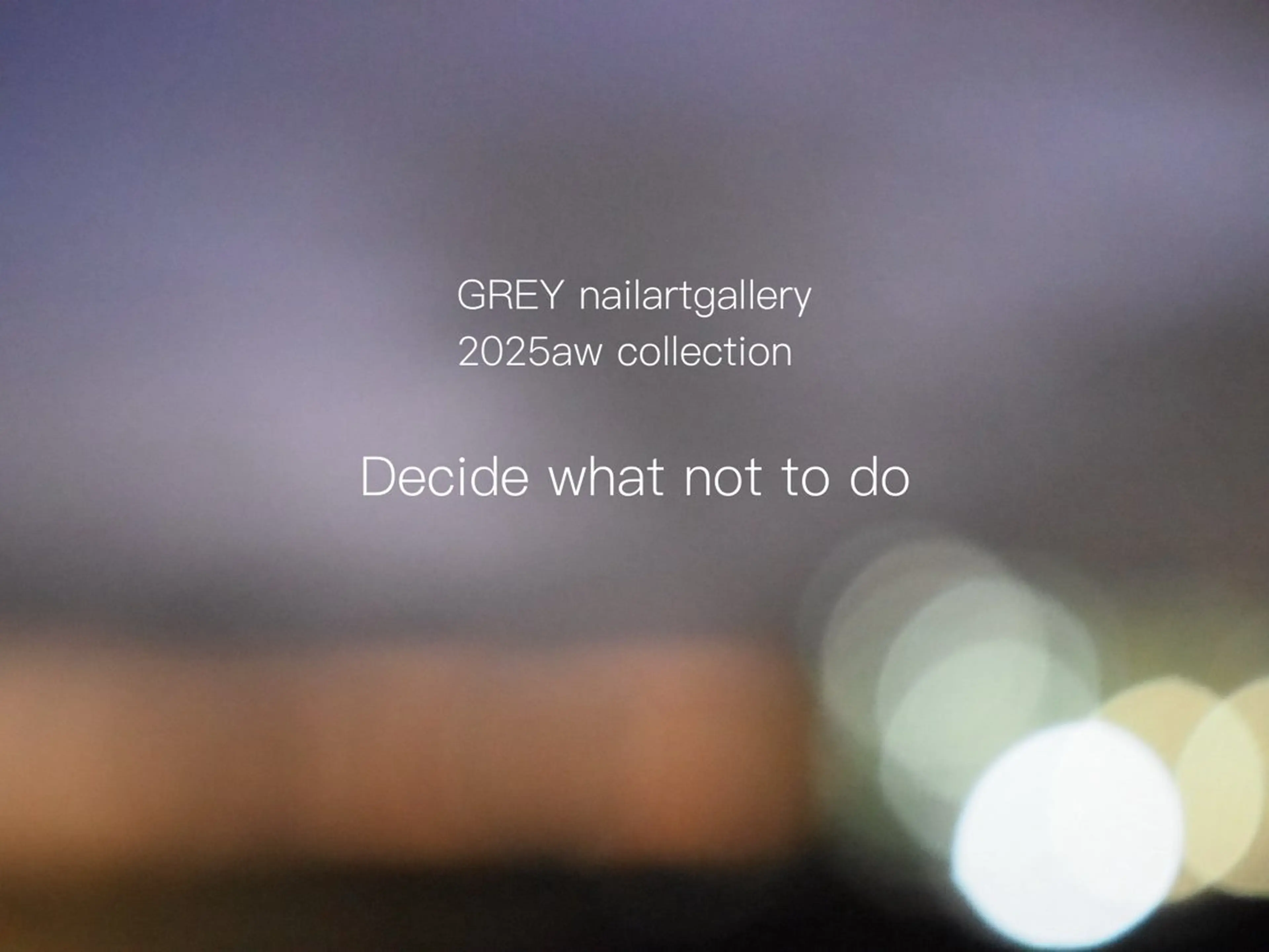 ネイル アートネイル ニュアンスネイル ハンドネイル 【GREY】 TAIRAのネイルデザイン