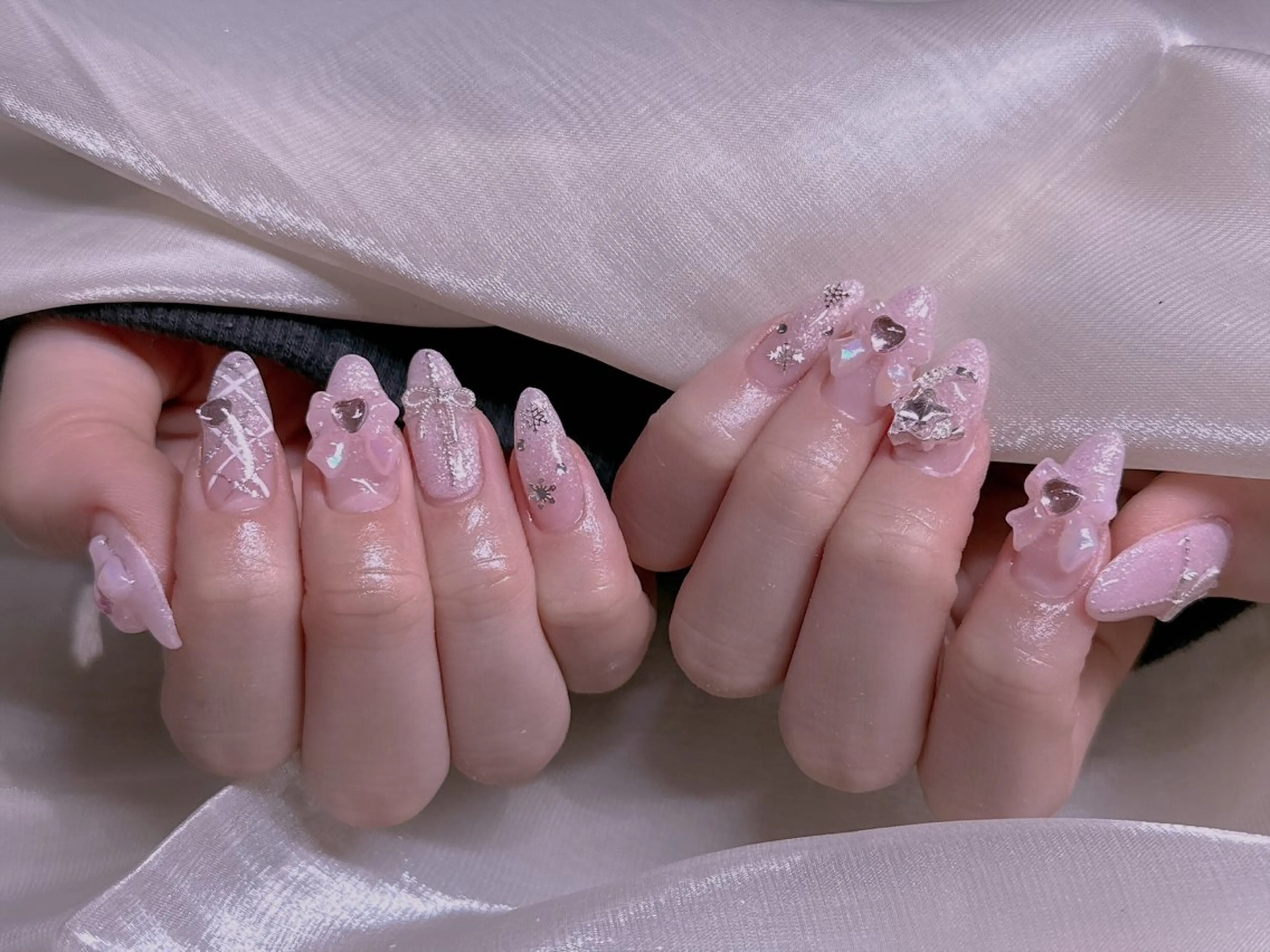 ネイル ハンドネイル エムズ エムズのマツエク・マツパデザイン