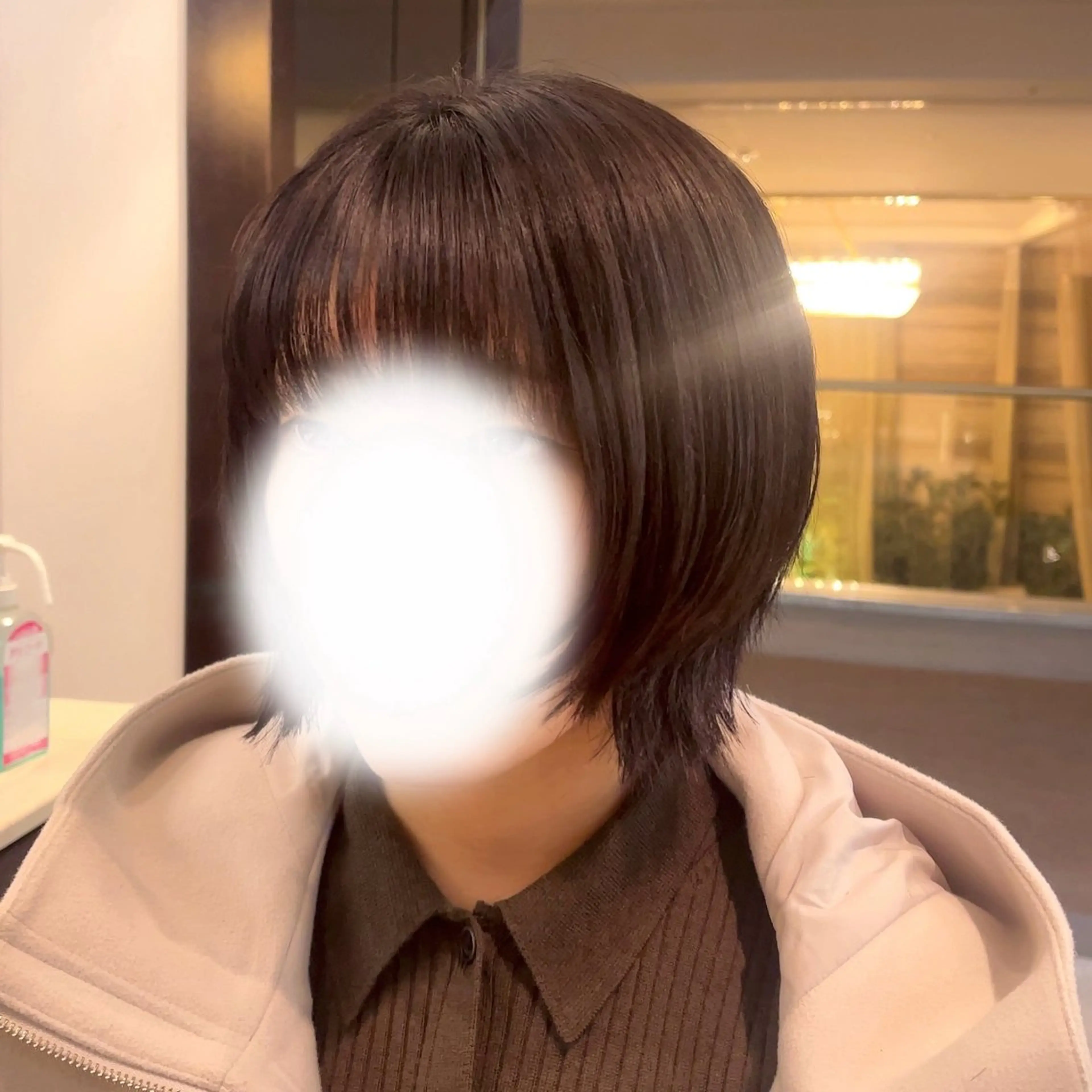 ミディアム ボブレイヤー ボブ レイヤーカット サロンドボーテレイ所属・タナカ Tanakaのヘアスタイル