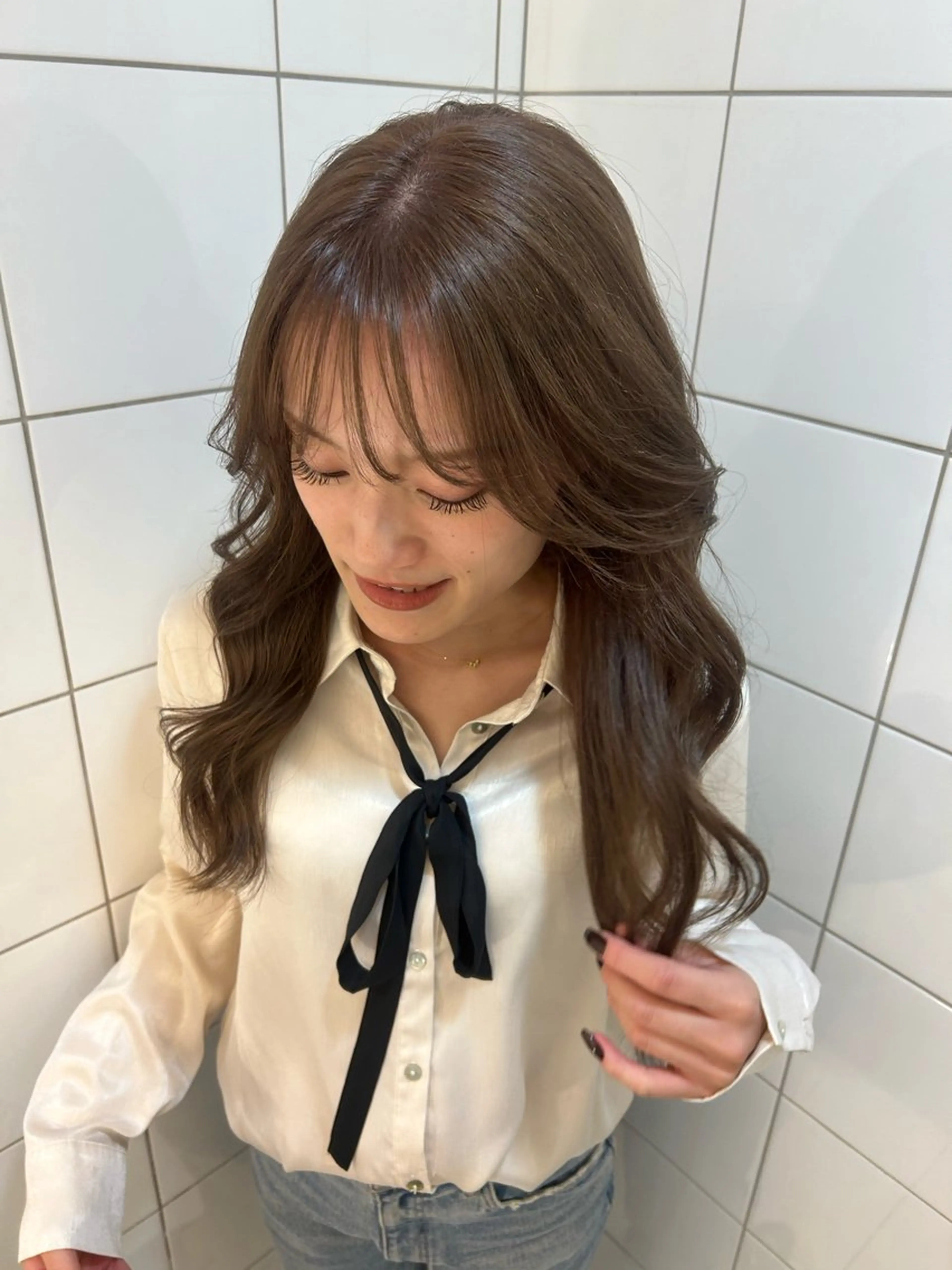 ロング カラー 外国人風ヘア/ 髪質改善/ayacaのヘアスタイル