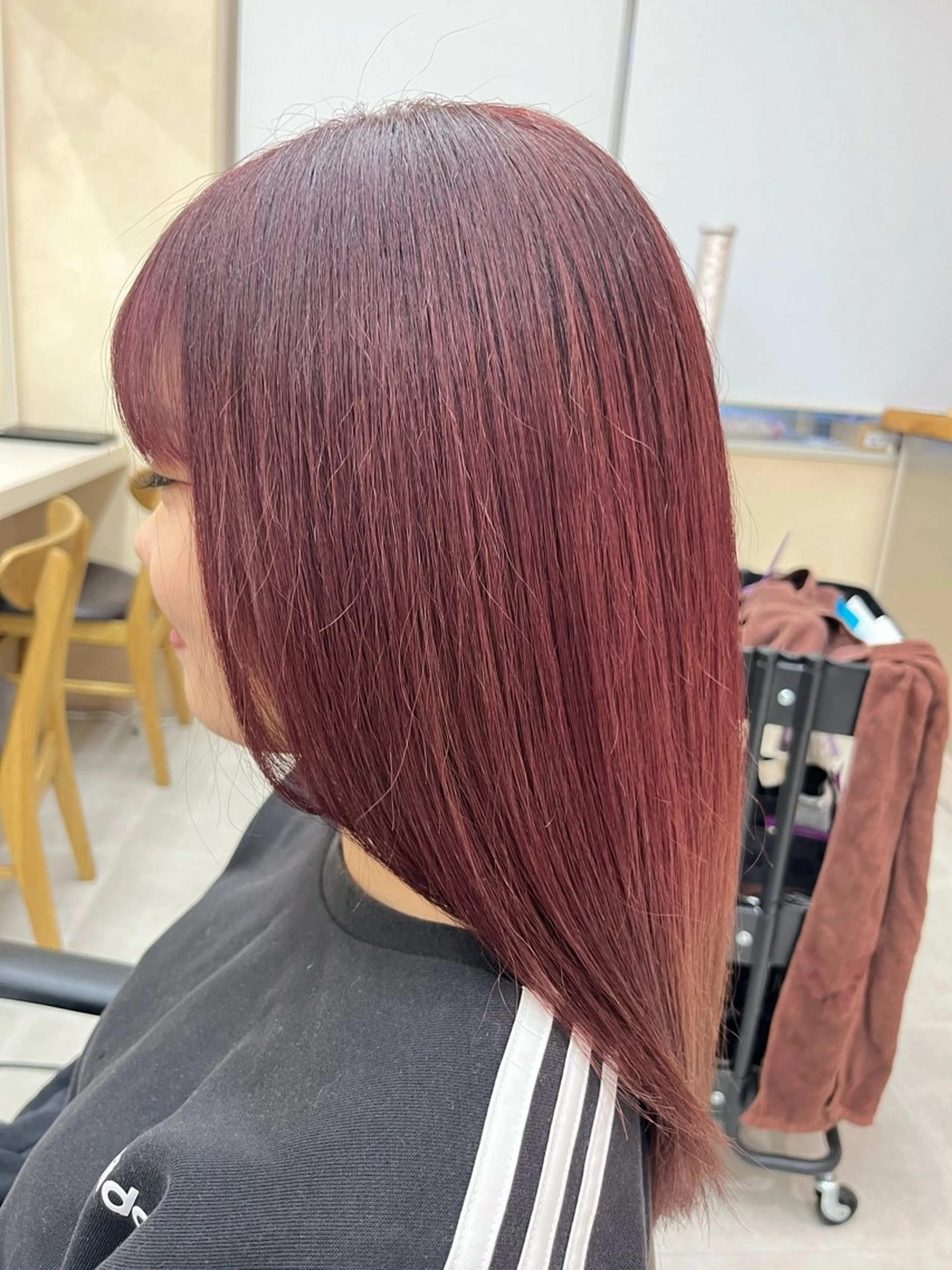 セミロング TRIERA 増川のヘアスタイル