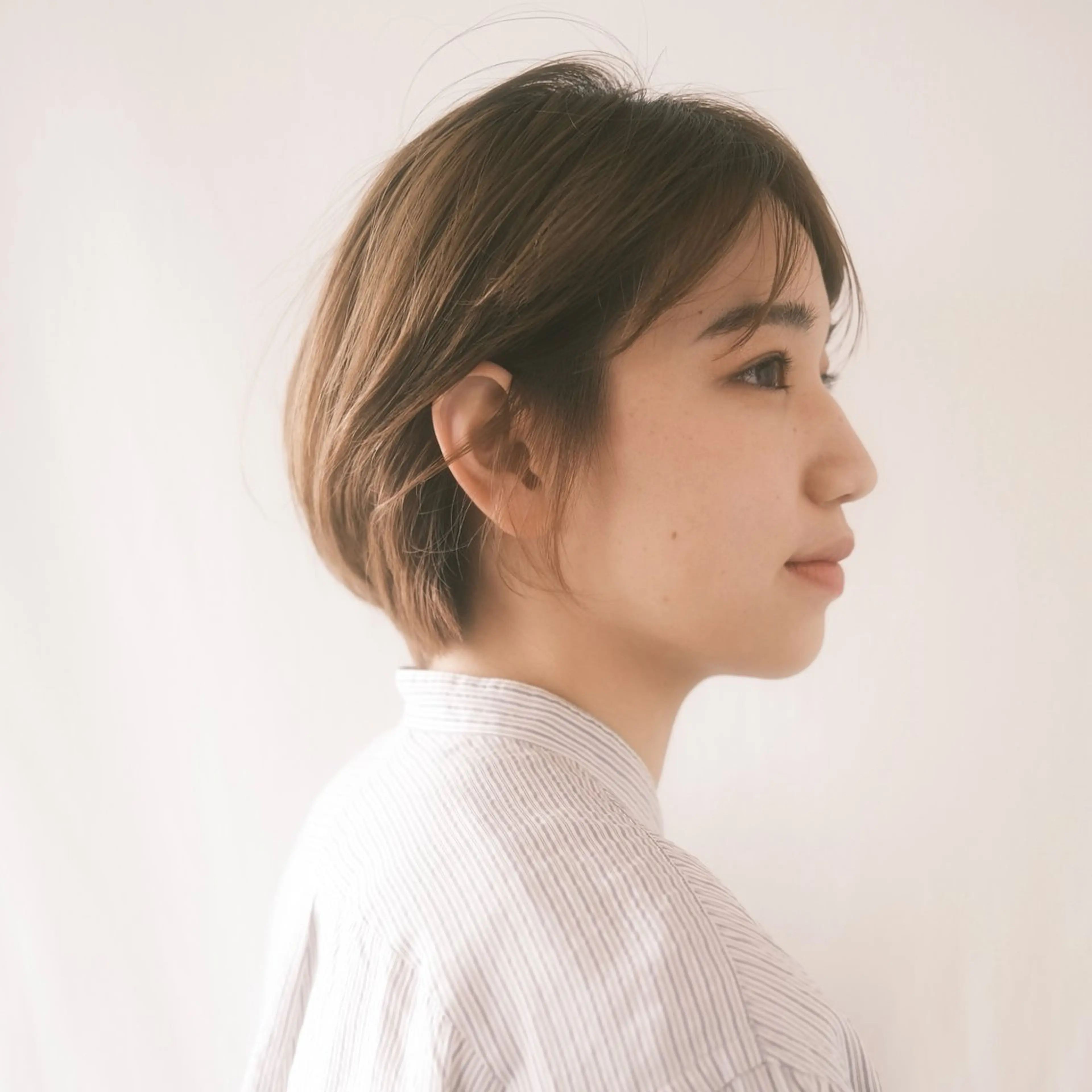 ショート カラー ショートボブ 透明感カラー ボブ ショートヘア トリートメント カット ヘアカラー トリートメント ショートボブ縮毛矯正 髪質改善のプロ山道潤のヘアスタイル