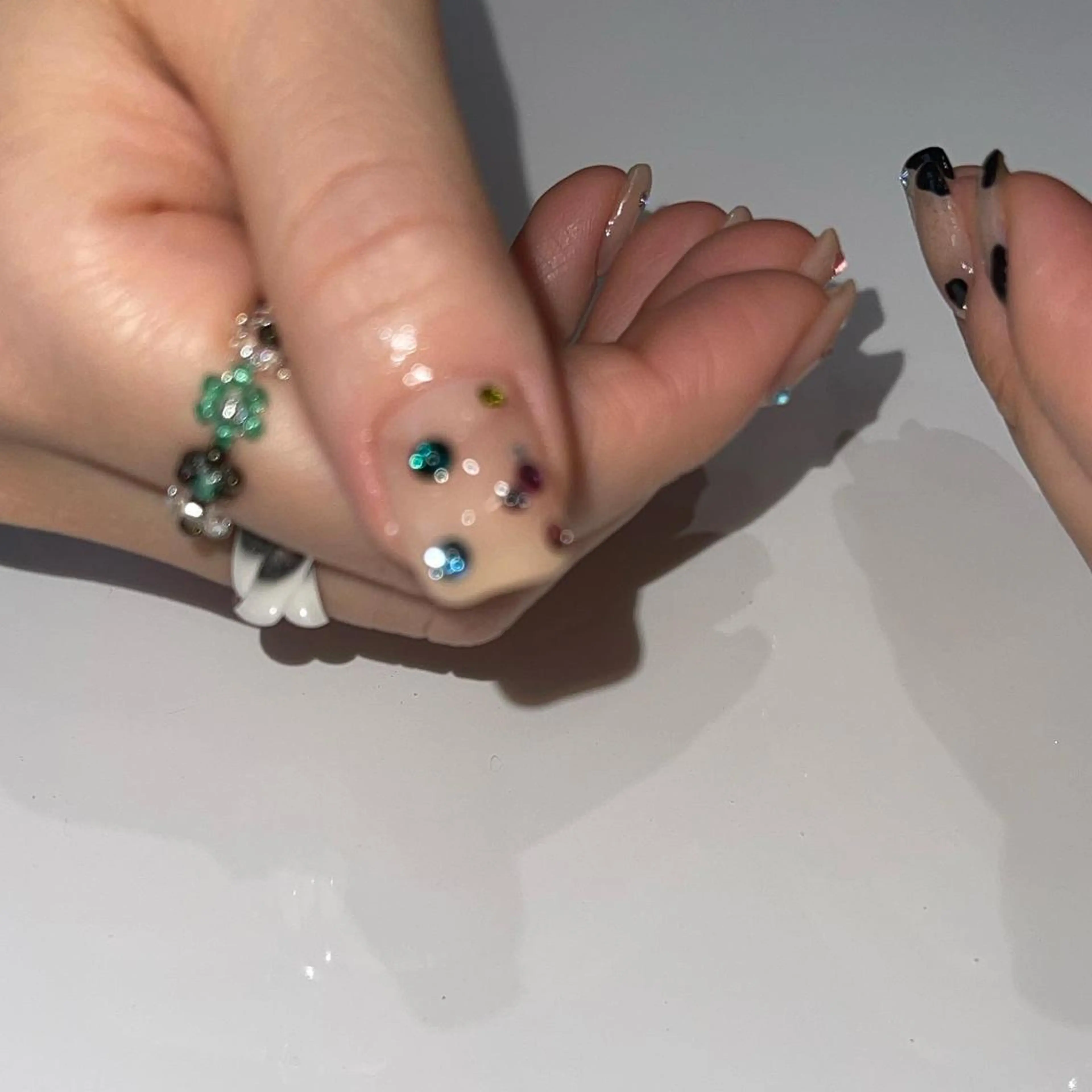 ネイル 8113 海外/y2k/韓国のネイルデザイン