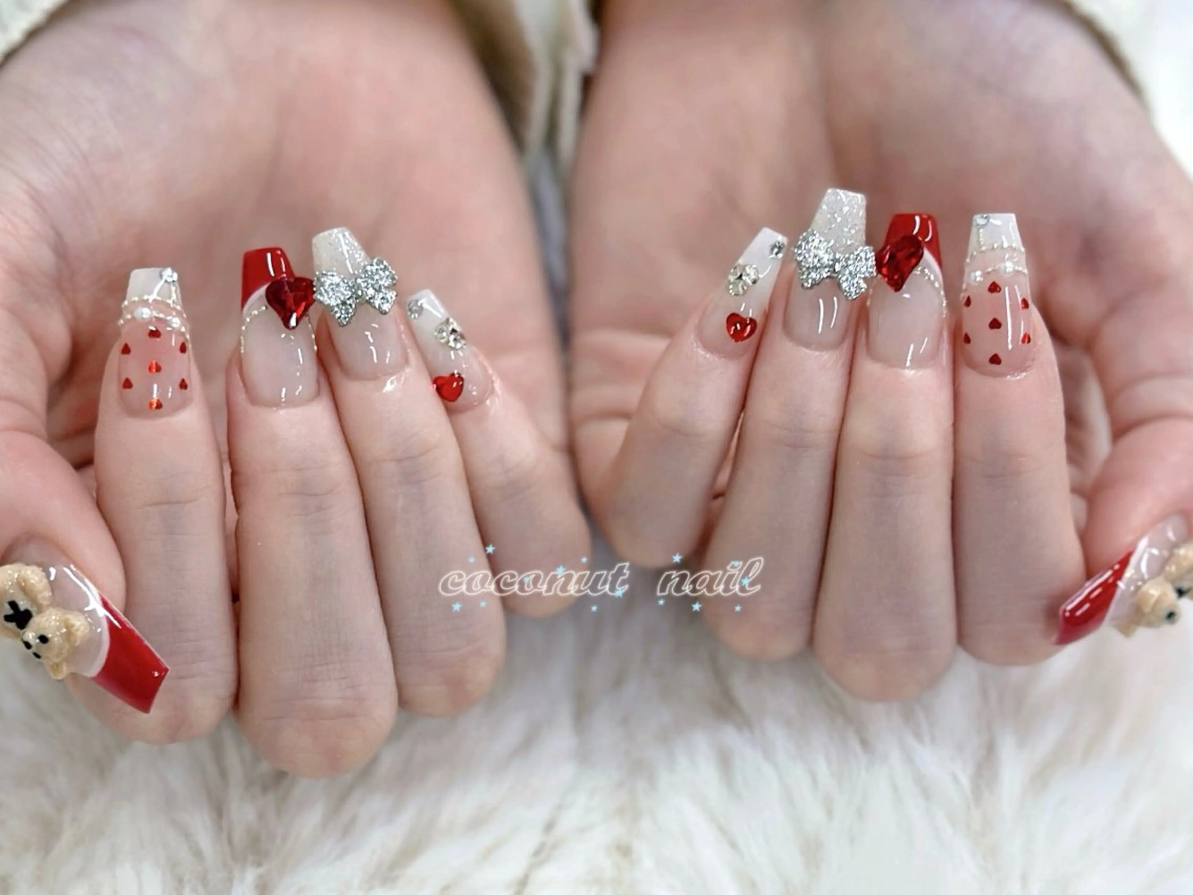 ネイル ココナッツネイル 四ツ谷店 ツキのネイルデザイン