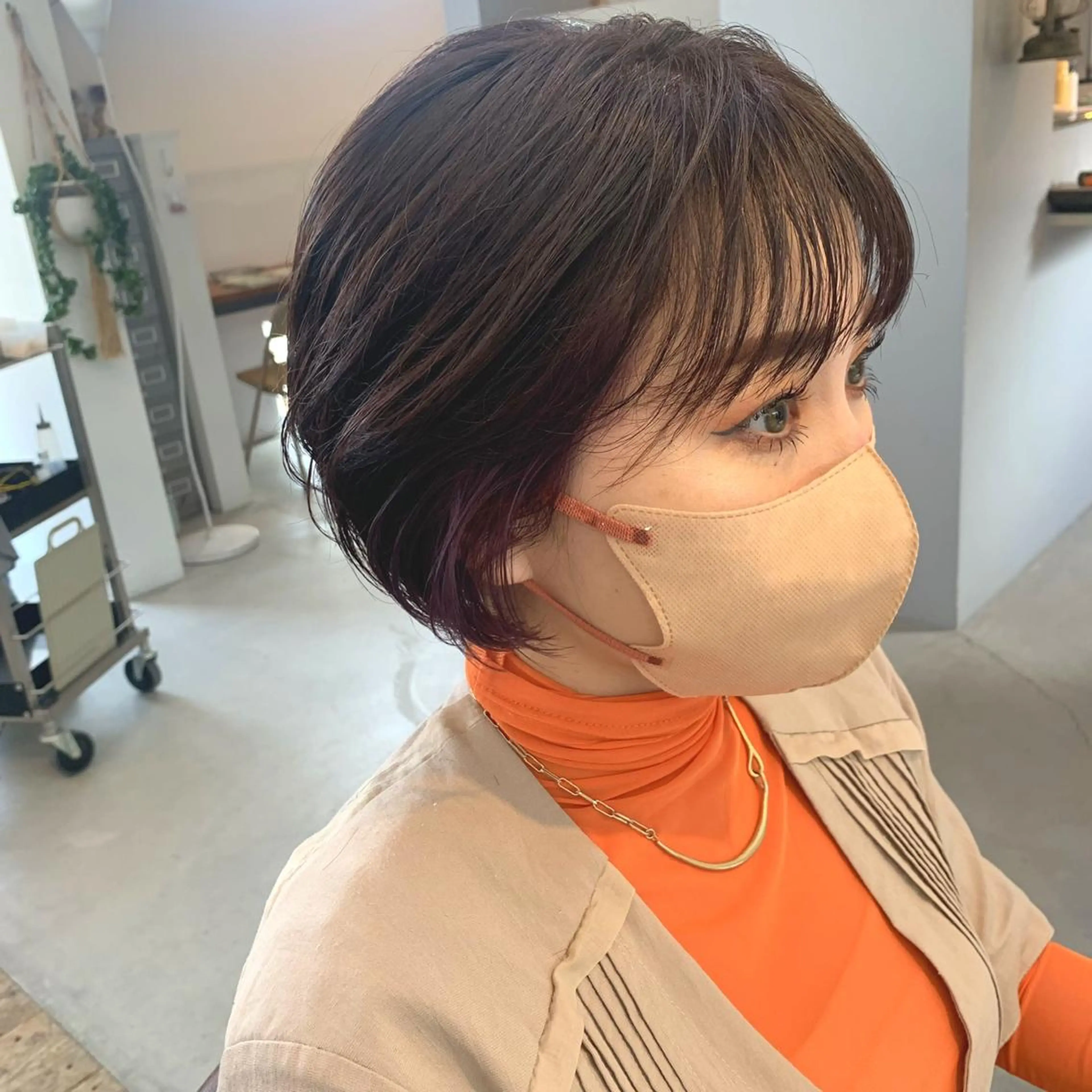 ショート カット kachina所属・綿貫 美雪のヘアスタイル