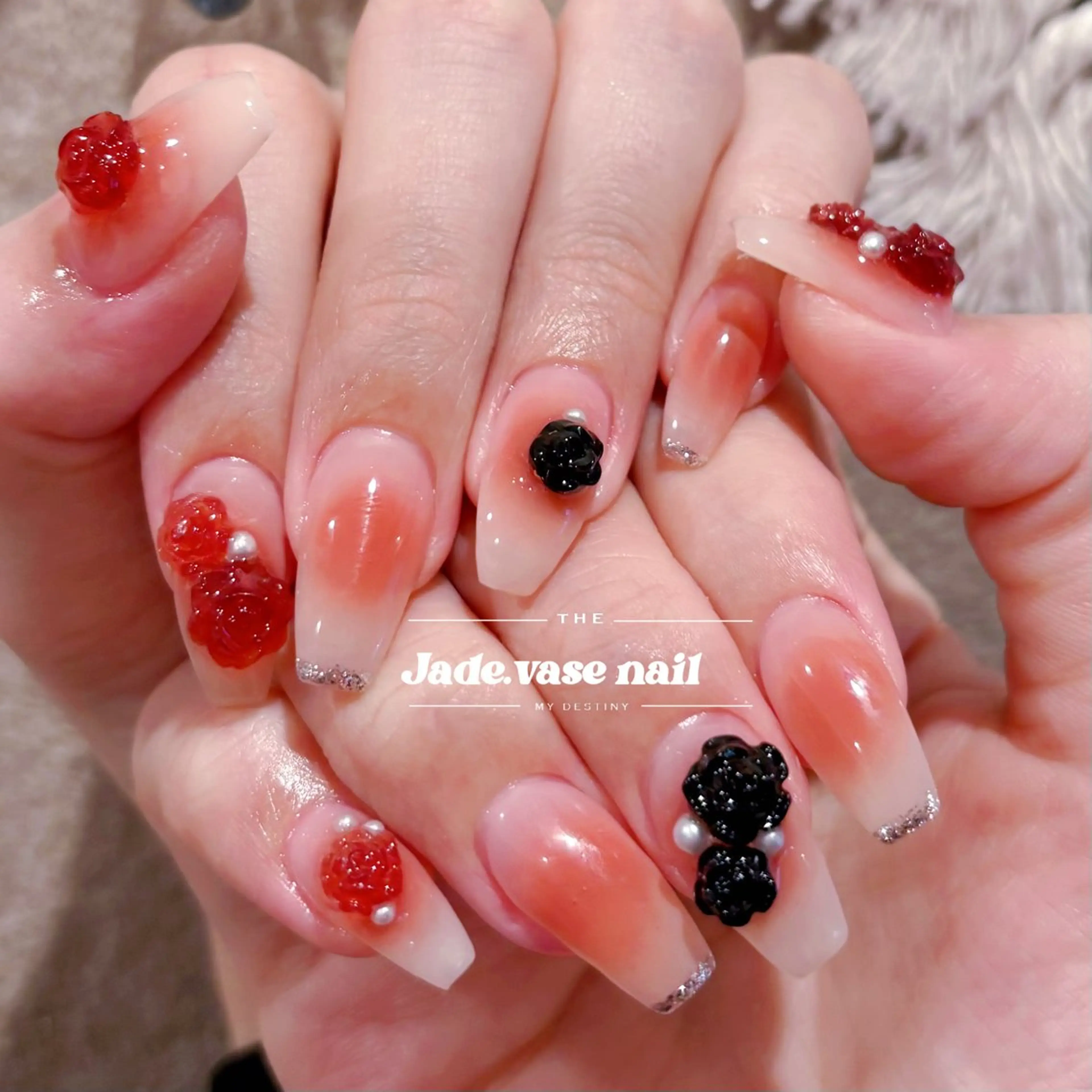 ネイル ハンドネイル ハンドケア ✰Jade.vase 银座のネイルデザイン