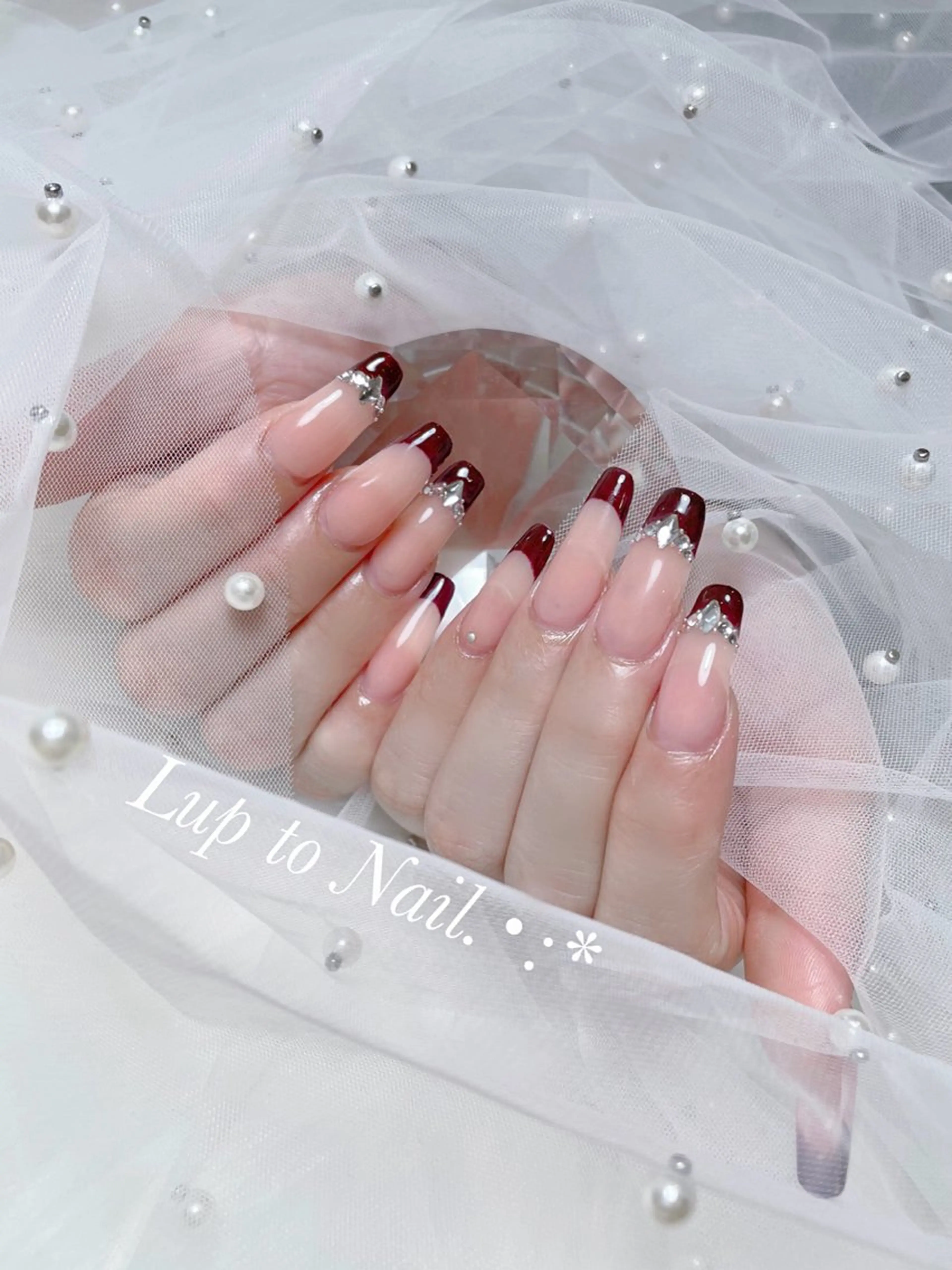 ネイル 春ネイル Lupto　Nail 【リップトゥネイル】のネイルデザイン