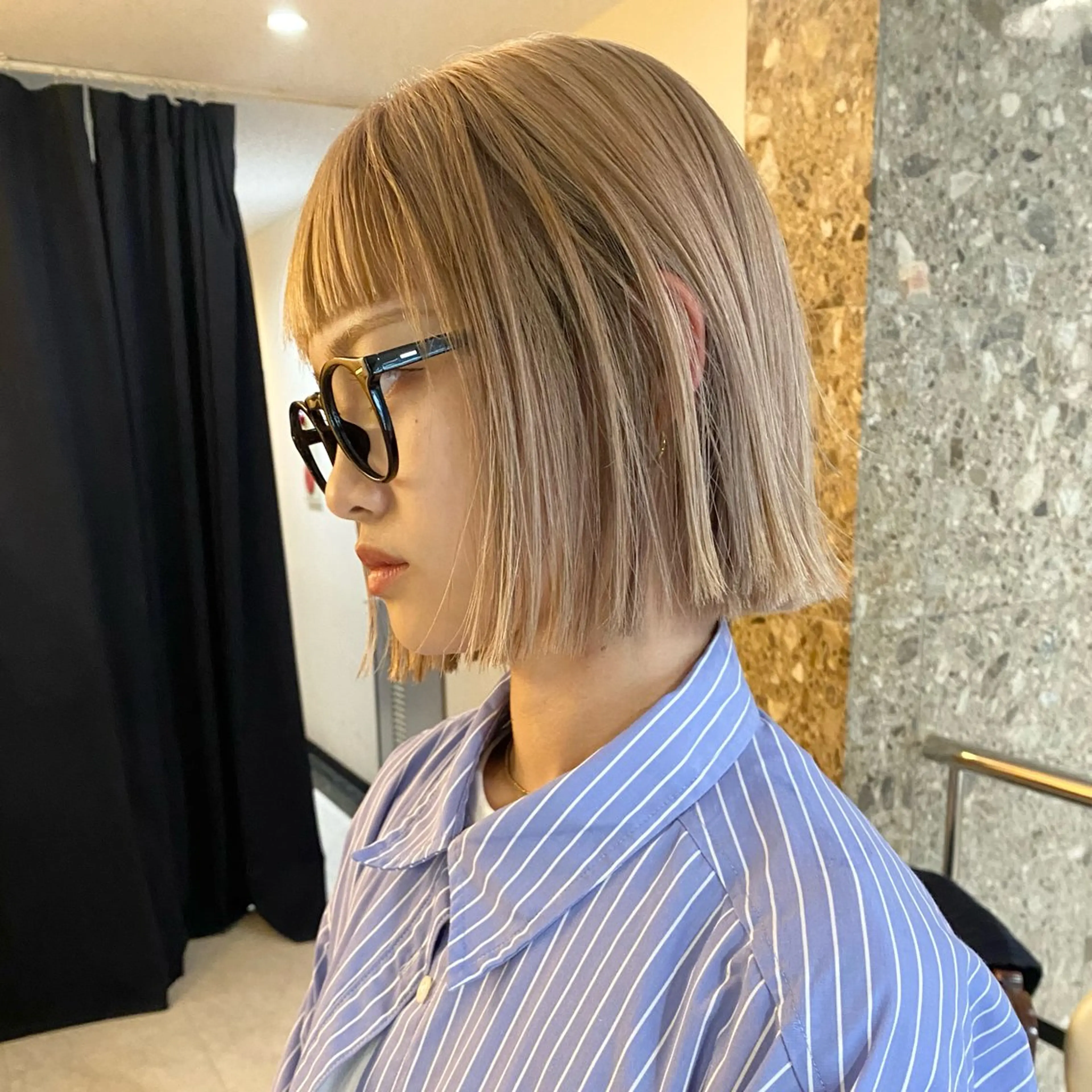 カラー カット ヘアカラー ひな 【pia】のヘアスタイル