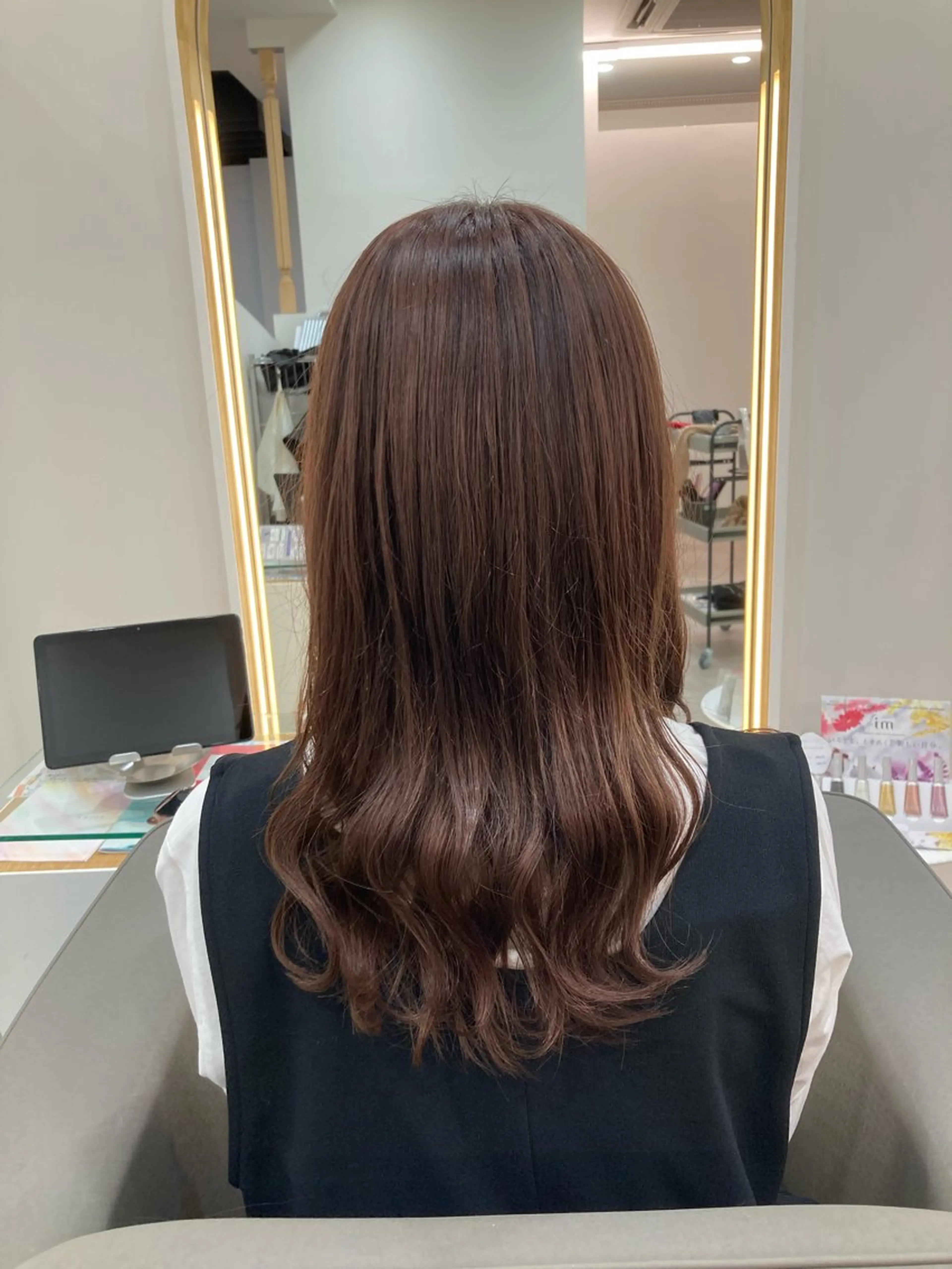 ロング PAGE BOY Hair&Design瓦町店所属・斉藤 亜衣のヘアスタイル