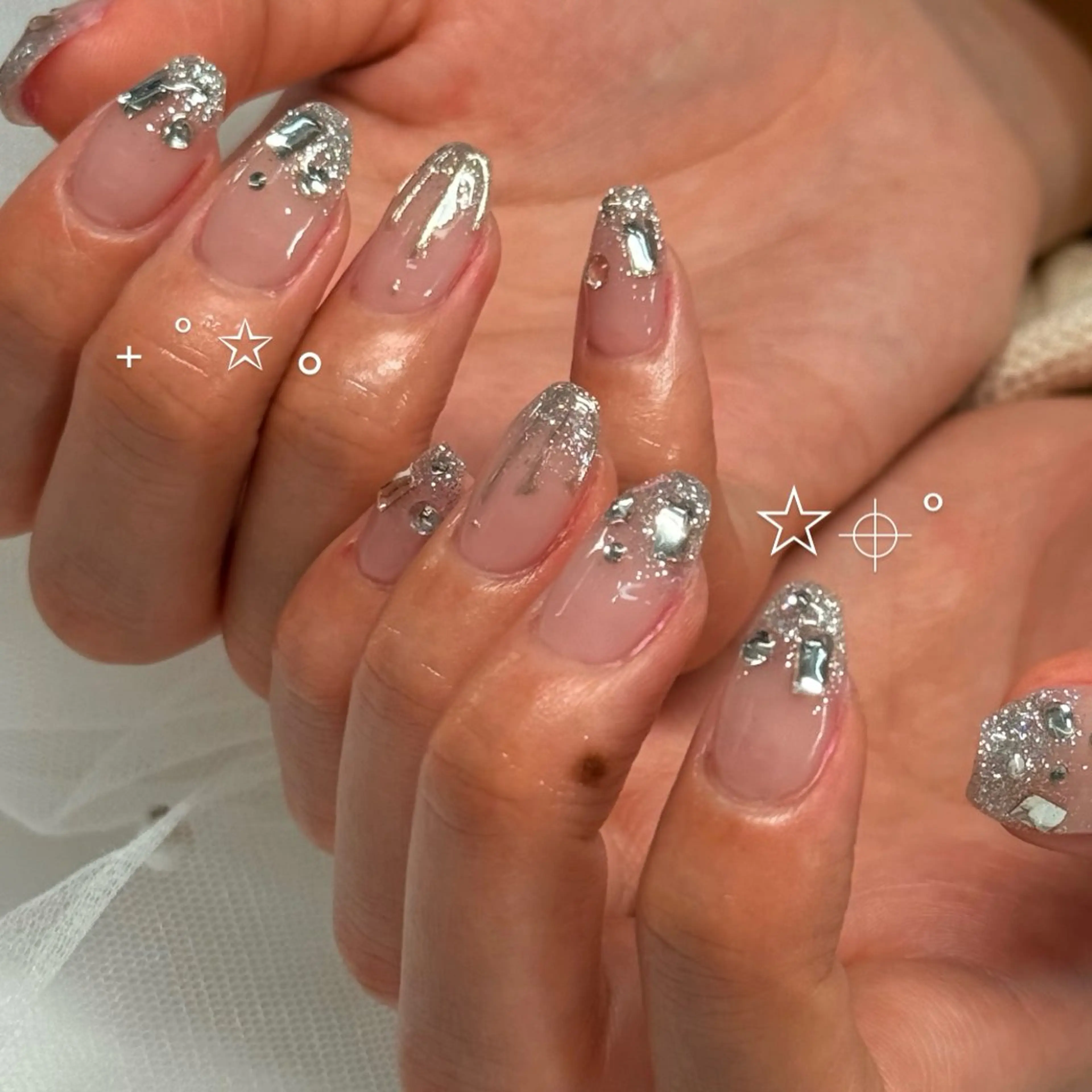 ネイル フラッシュネイル ハンドネイル WOLTOKYO渋谷 yunaのネイルデザイン