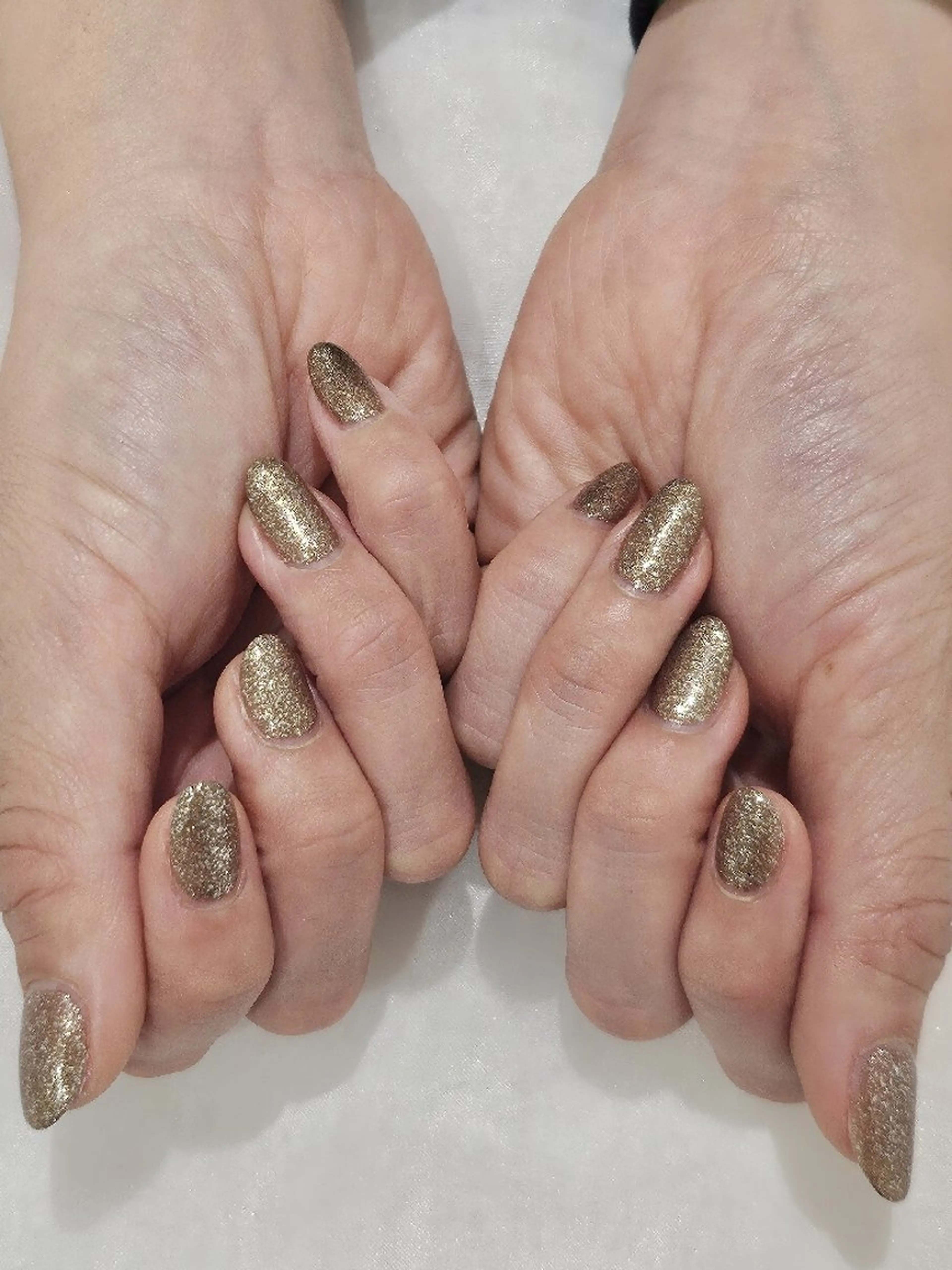 ネイル ゴールド キラキラネイル Murakami Akaneのネイルデザイン