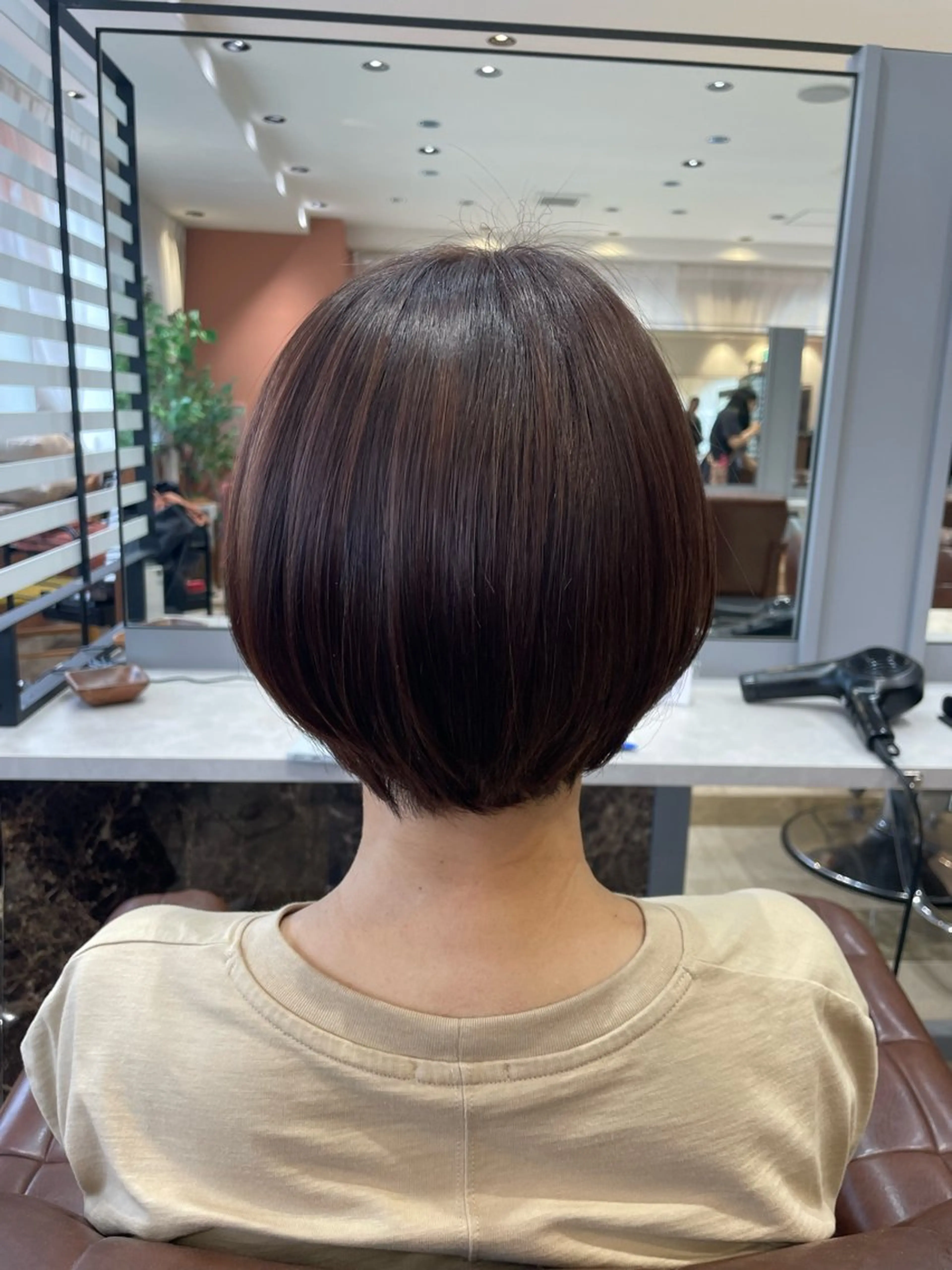ショート カラー ショートヘア ヘアカラー 🧴カワバタ🧴 /暖色/髪質改善のヘアスタイル
