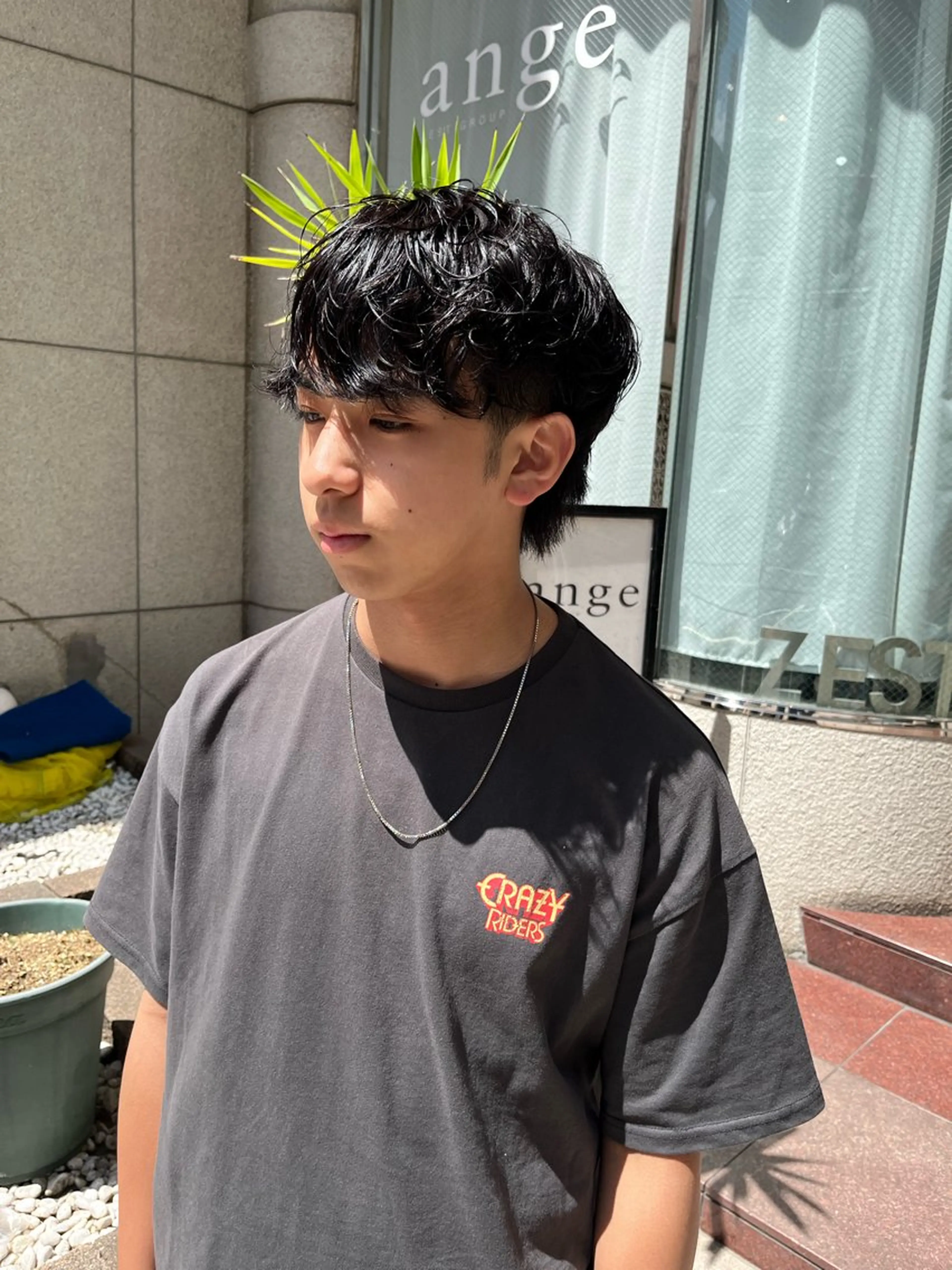 メンズ カット パーマ 立川サラスト/ ku-ta🎟のヘアスタイル