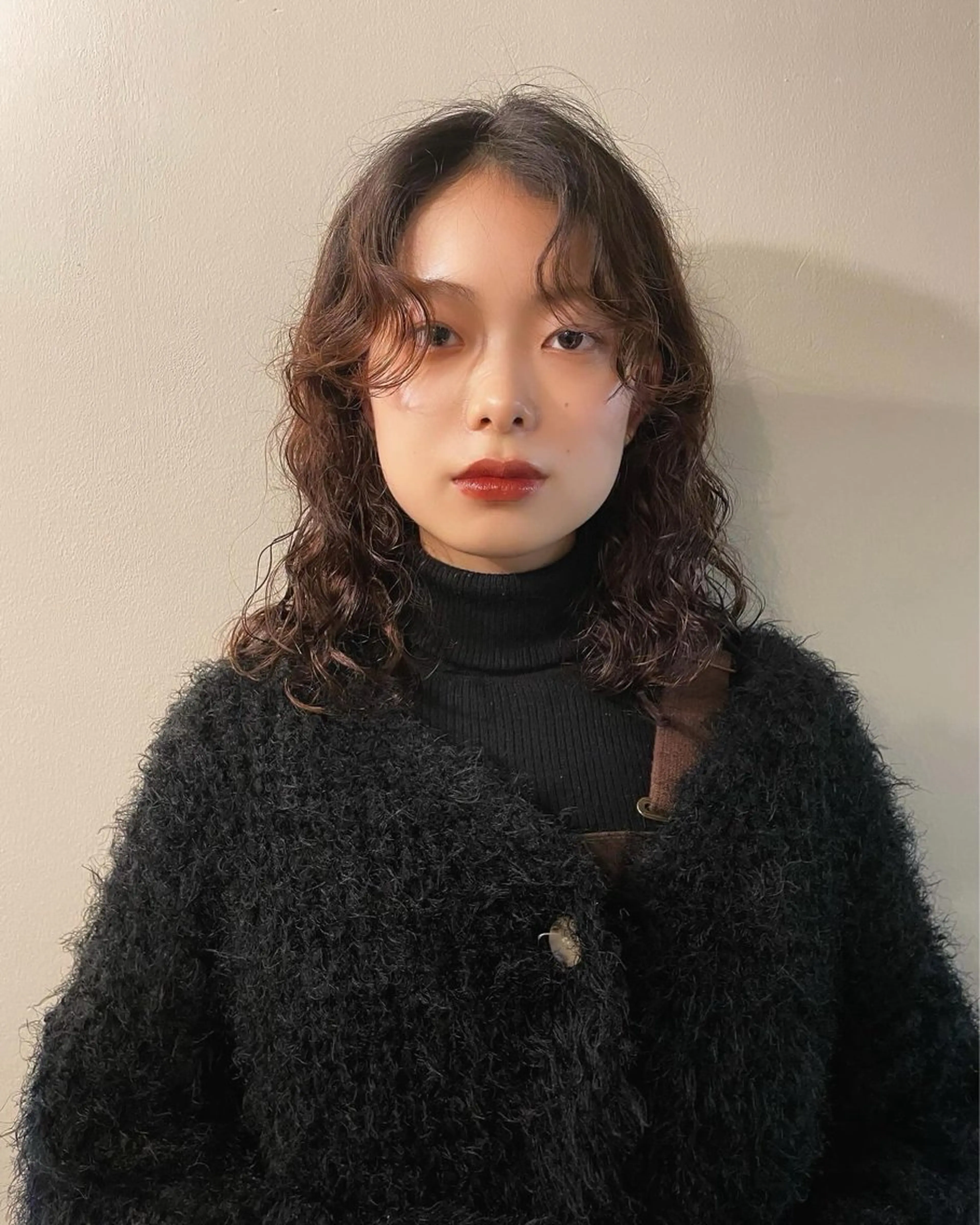 ミディアム パーマ ミディアムパーマ デジタルパーマ tete nico所属・似合わせ/ヘアカラー nanami🌸のヘアスタイル