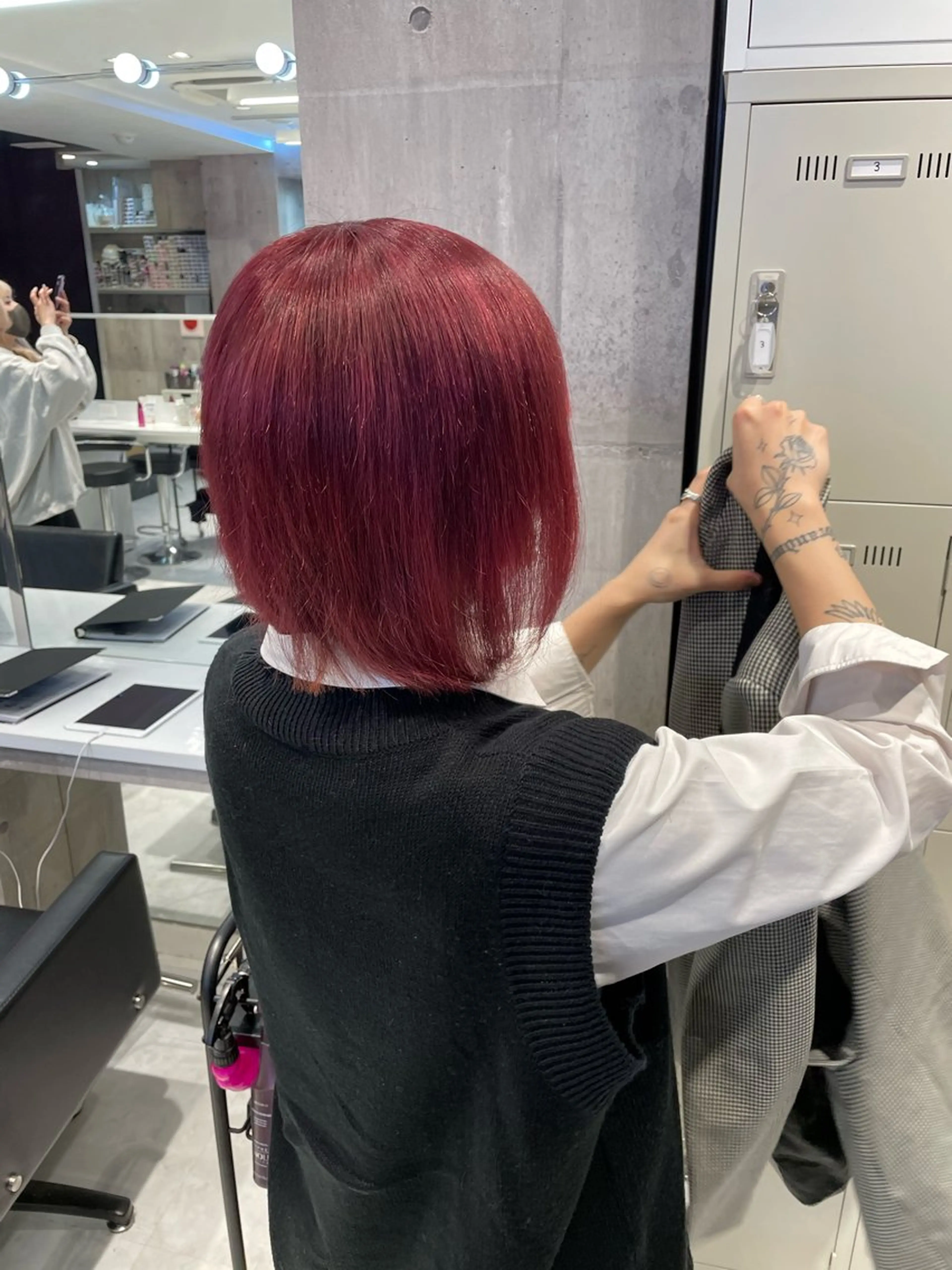 【初ブリーチOK】ケアブリーチ＋カラー＋TOKIO TRの写真