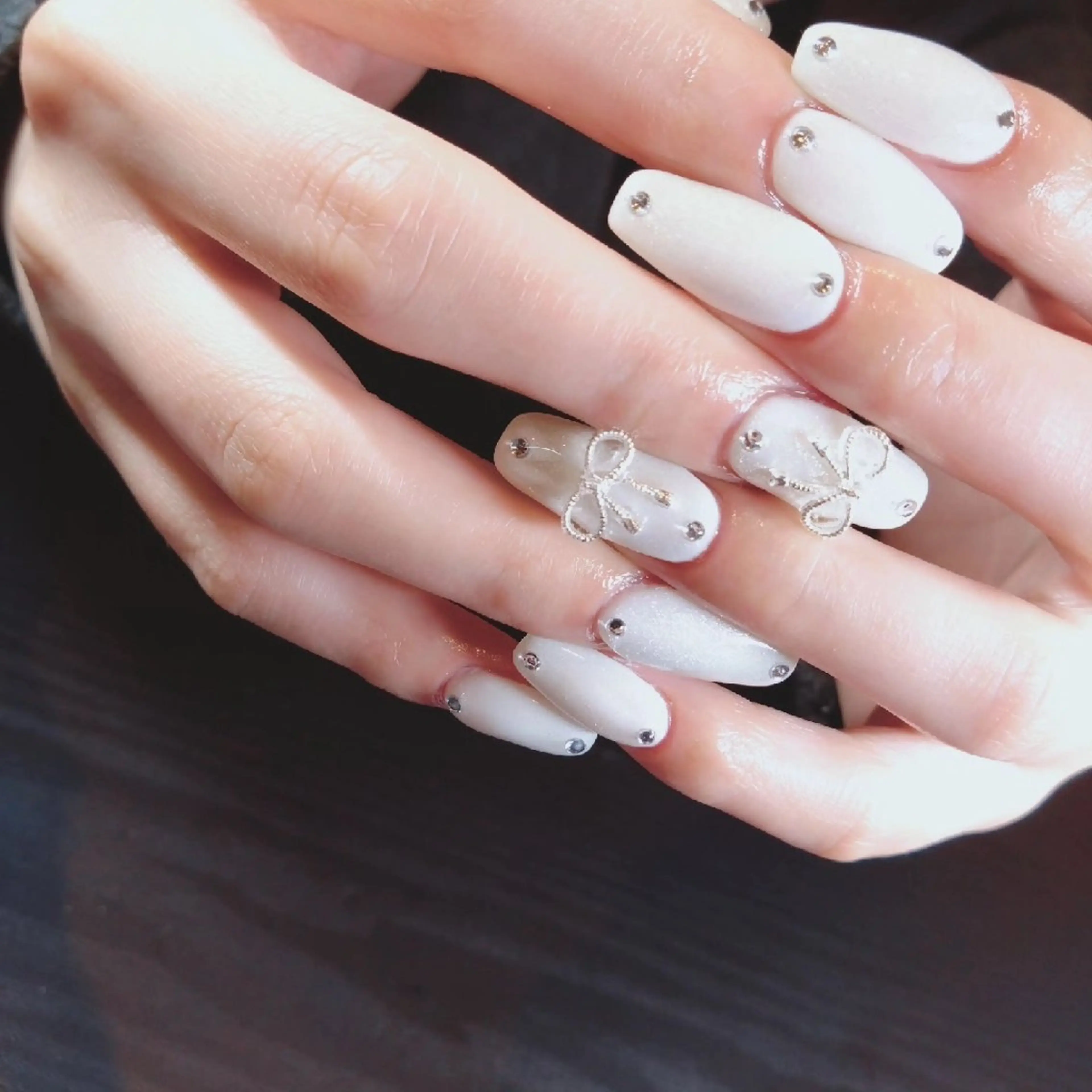 Handꕤ︎︎長さ出し＆ワンカラーの写真