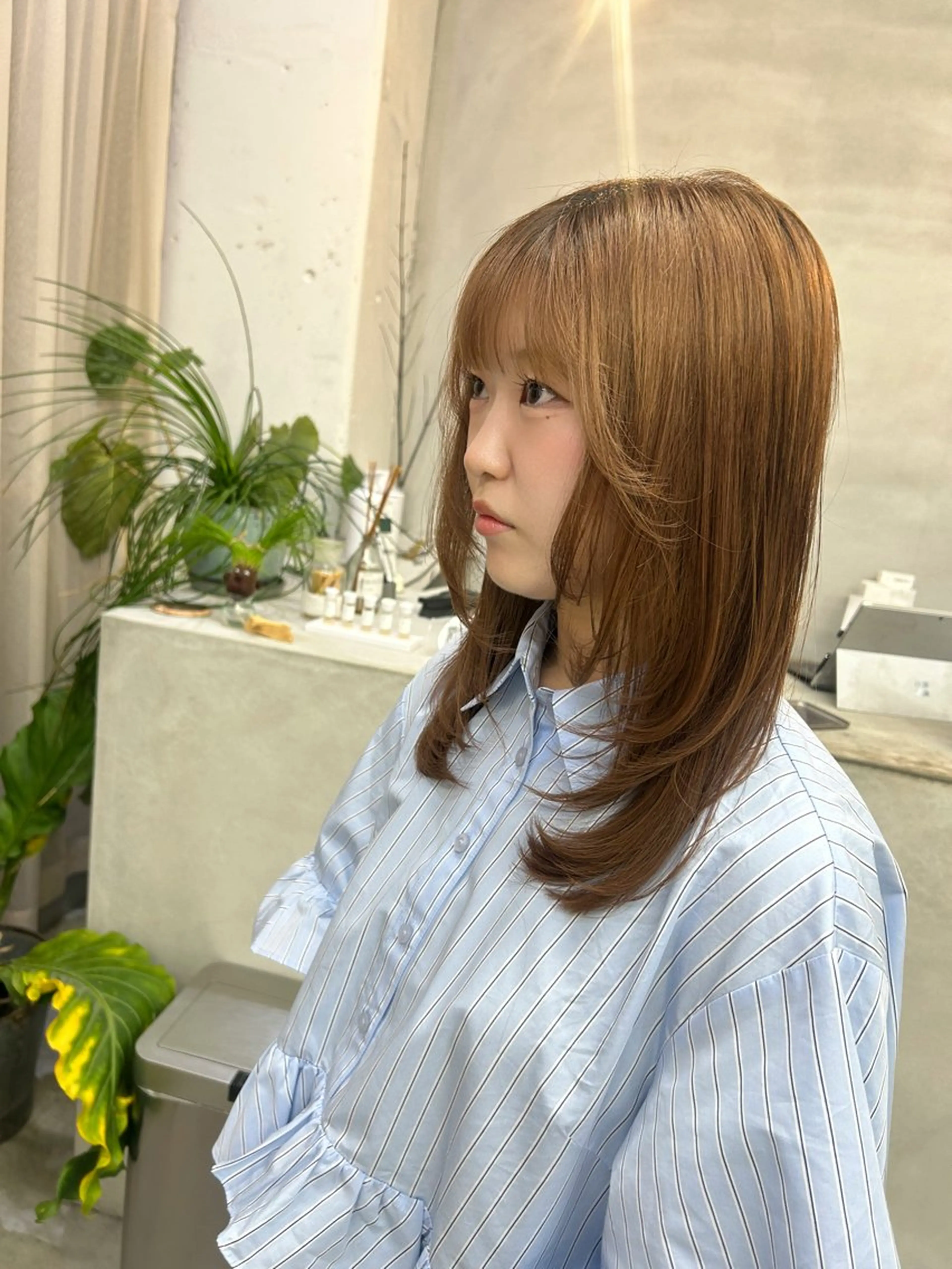 ロング muku所属・レディースカット モデル/ayunaのヘアスタイル