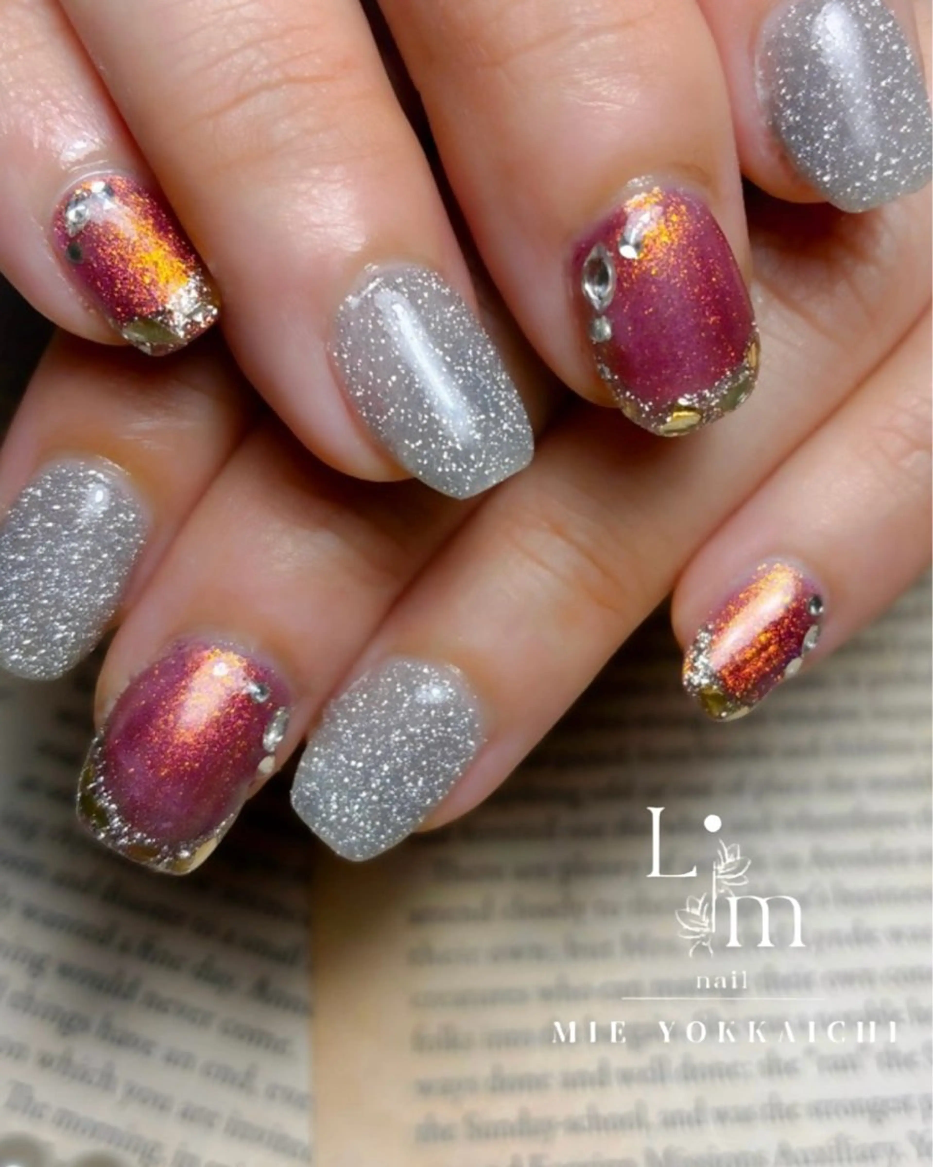 ネイル ピンク Li.m nail リム ネイルのネイルデザイン