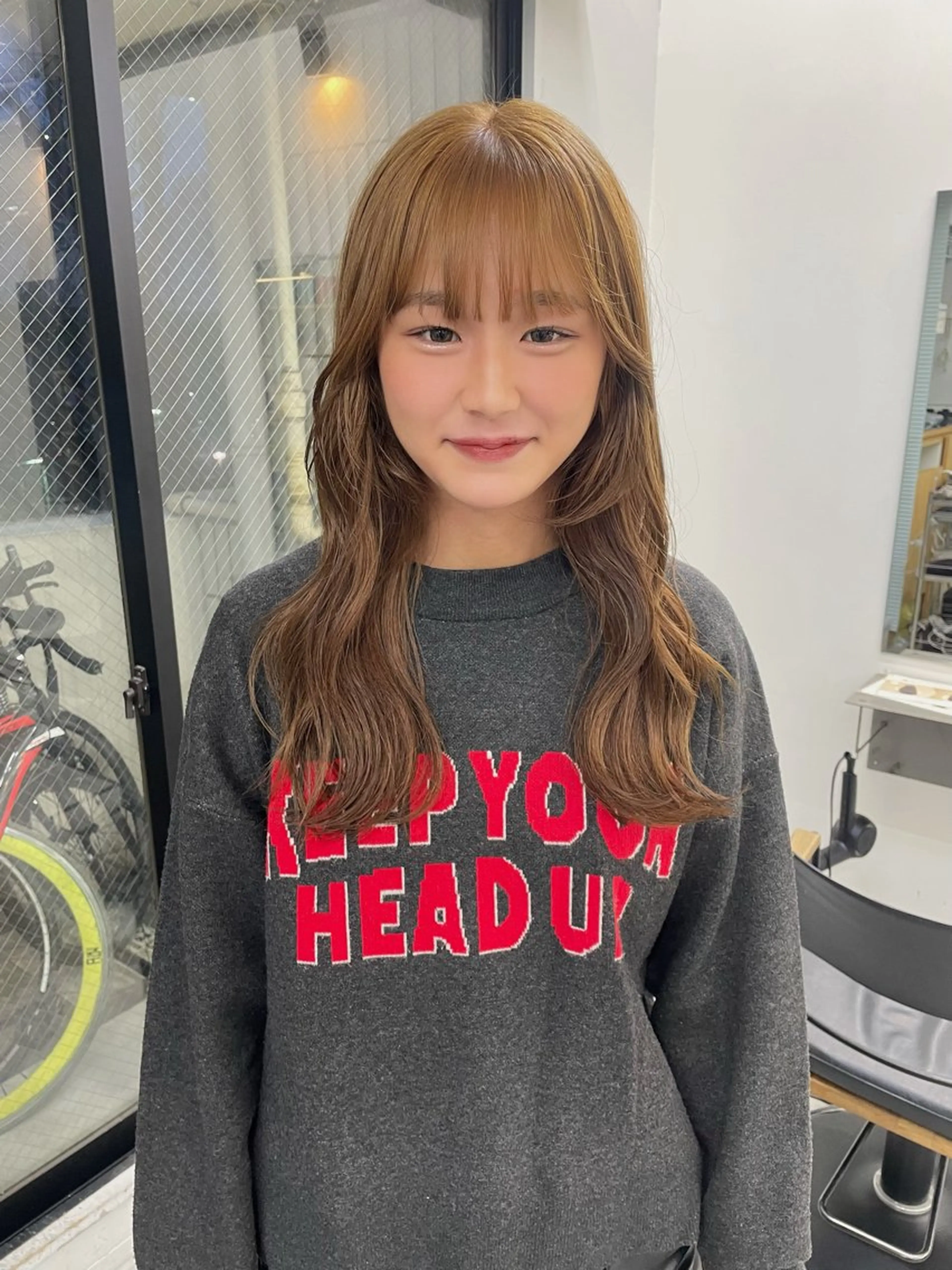 ダブルカラー（ブリーチ無し）＋カラー＋オージュアTRの写真