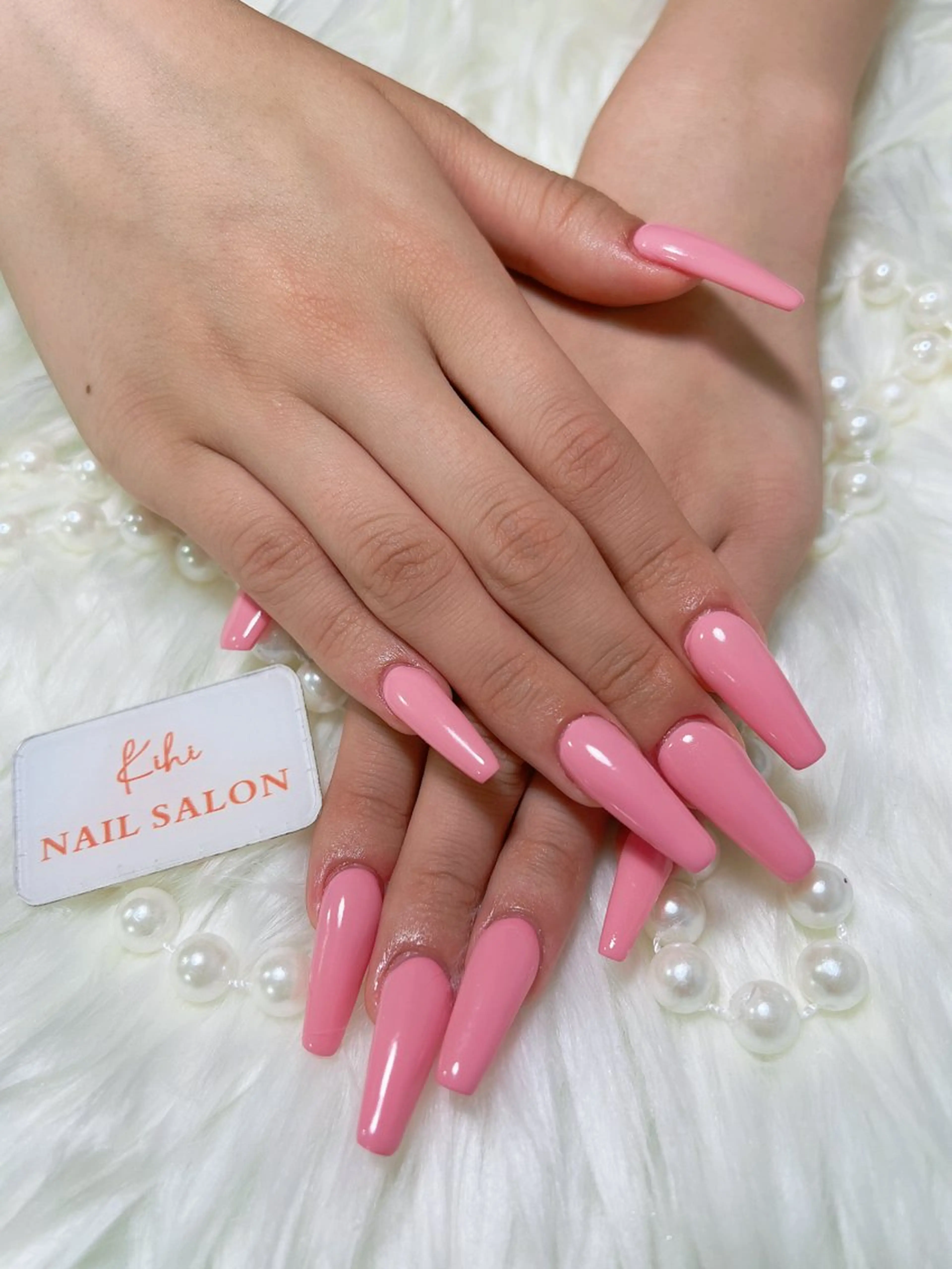 ネイル ワンカラーネイル ネイルチップ 米澤 ハナユキのネイルデザイン