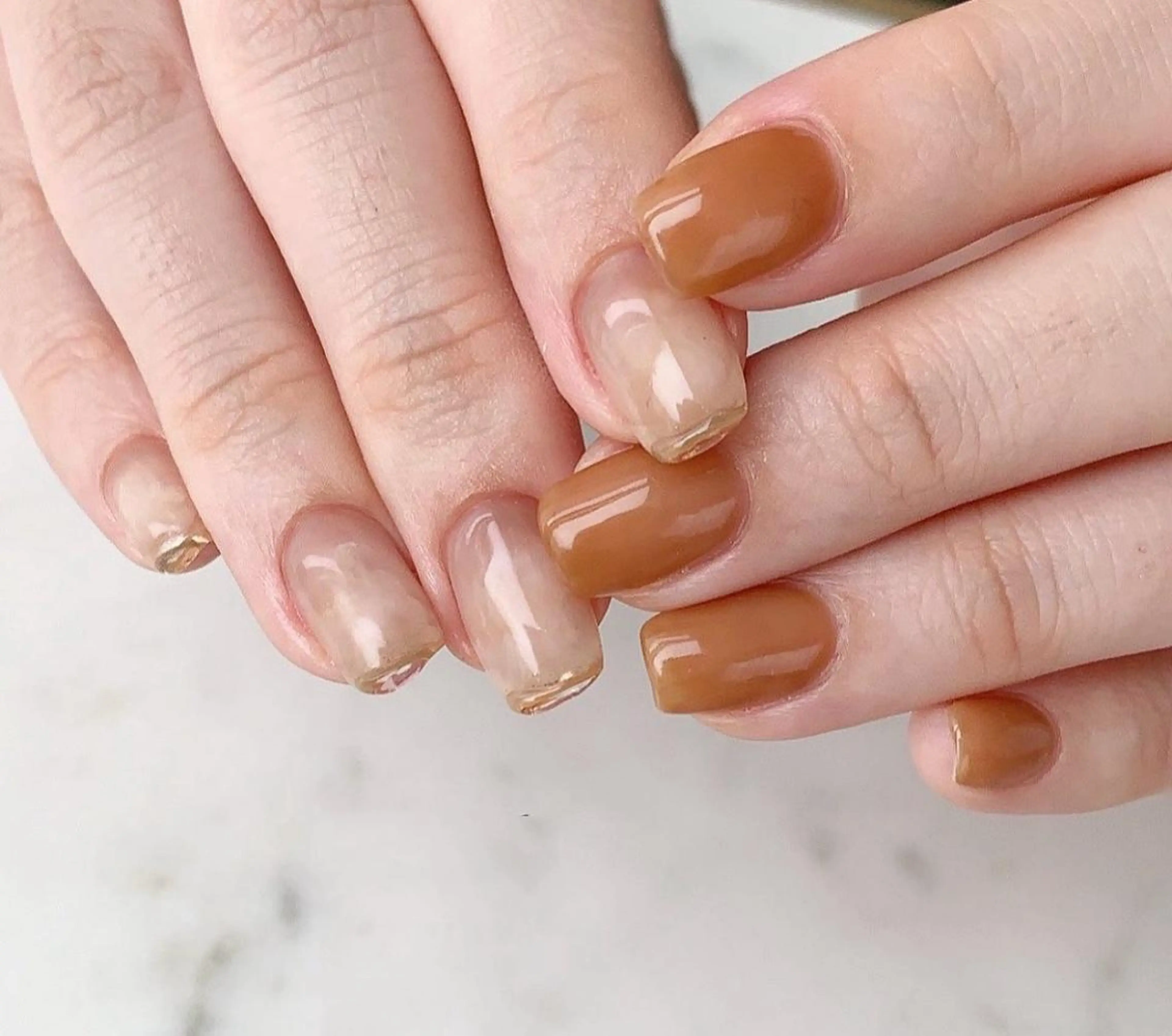 ネイル クリアネイル 長さ出し フットネイル フレンチネイル ジェルネイル 大塚眉毛|ハンドケア |肌管理の眉毛・アイブロウイメージ